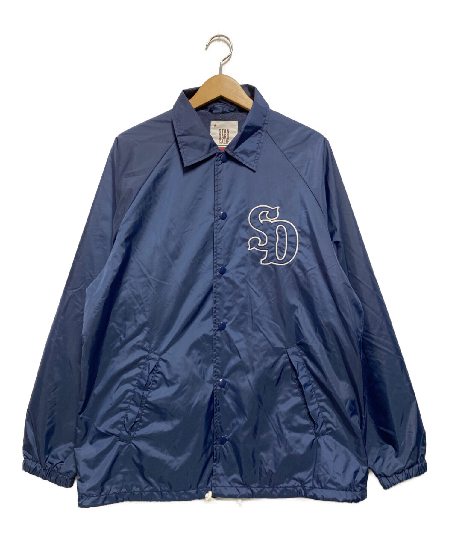 STANDARD CALIFORNIA (スタンダートカルフォニア) SD Coach Jacket Type 3 ネイビー サイズ:L