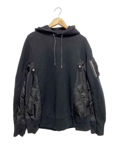 中古・古着通販】sacai (サカイ) 22AW Sponge Sweat x MA-1 Hoodie