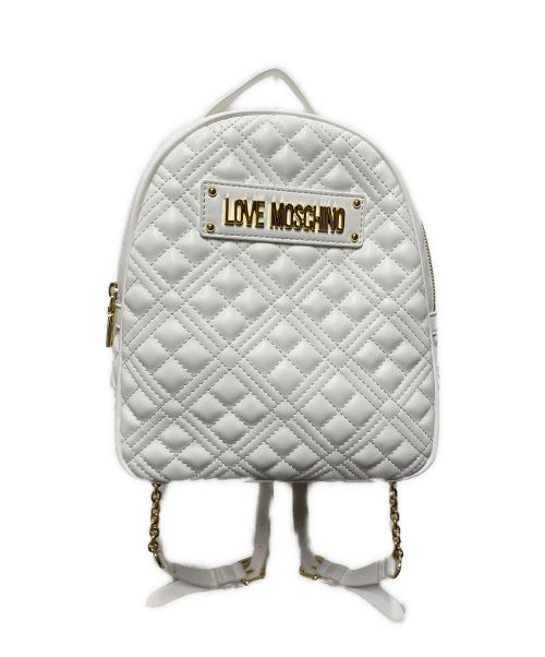 中古・古着通販】LOVE MOSCHINO (ラブモスキーノ) Logo Plaque Quilted