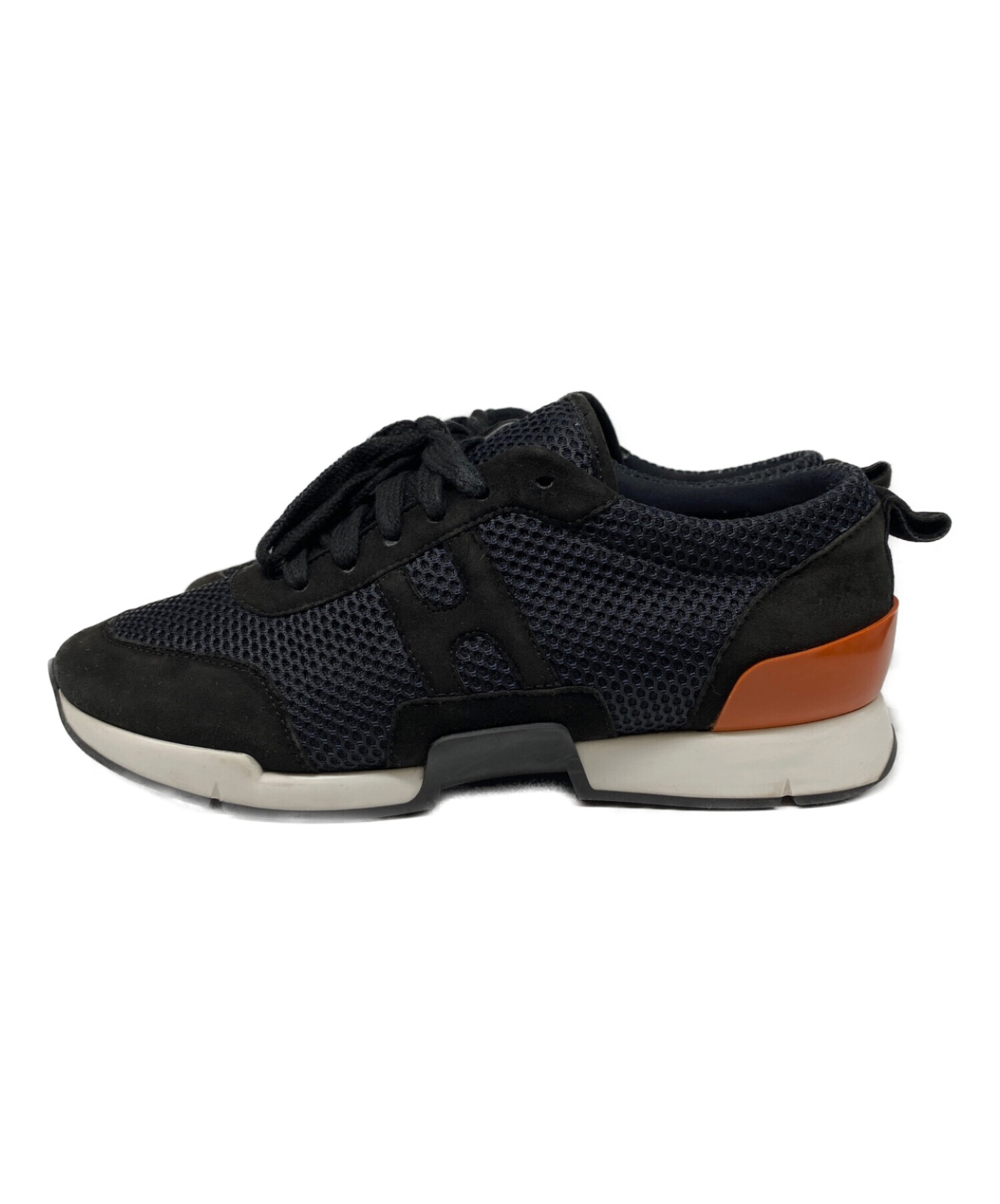 HERMES (エルメス) STARTER MESH SNEAKERS ブラック サイズ:36