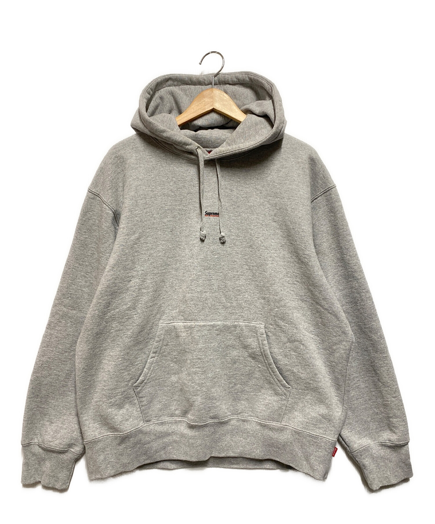 SUPREME (シュプリーム) 22FW Underline Hooded Sweatshirt グレー サイズ:M