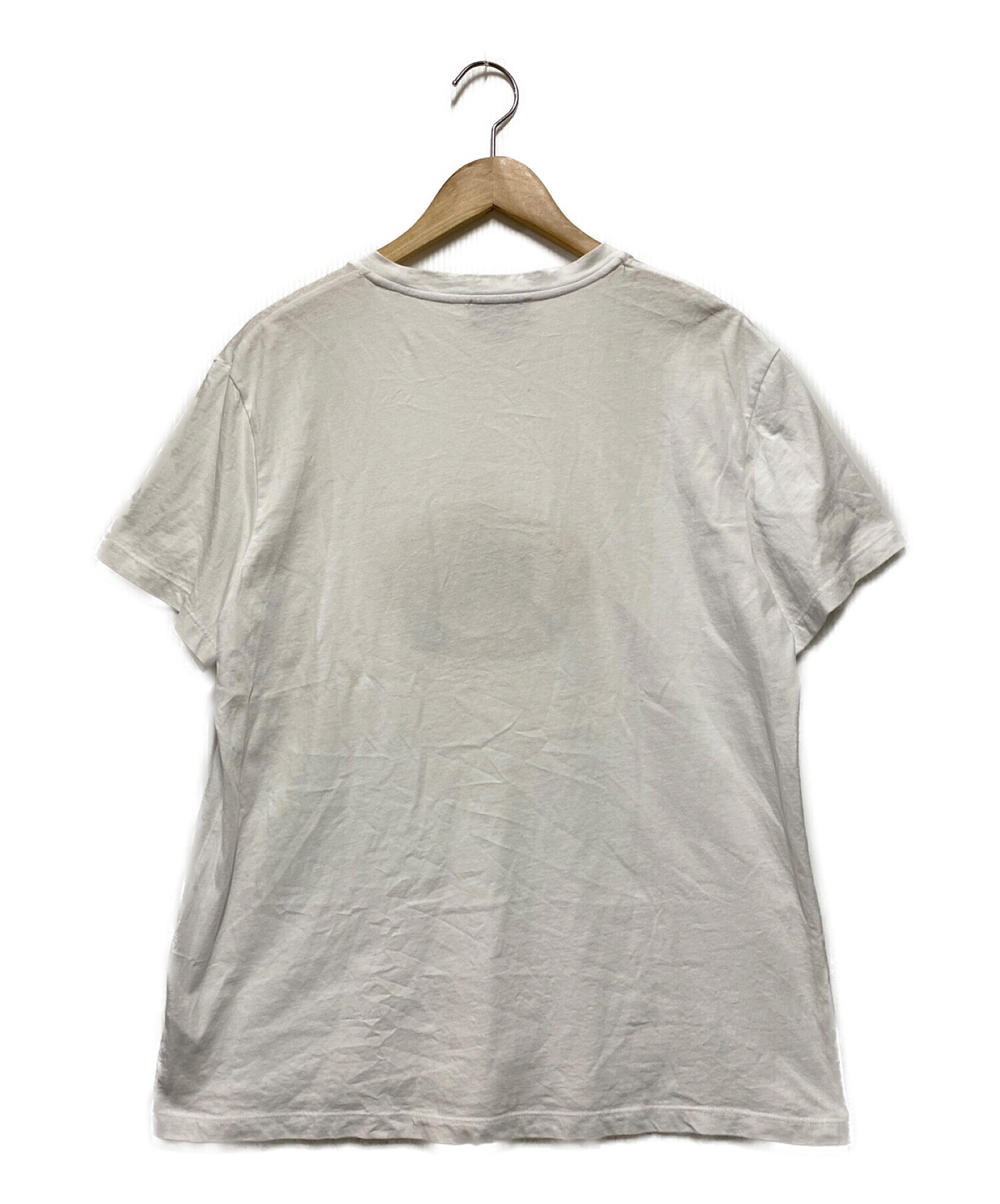 中古・古着通販】BURBERRY (バーバリー) アイコン刺繍Tシャツ ホワイト 