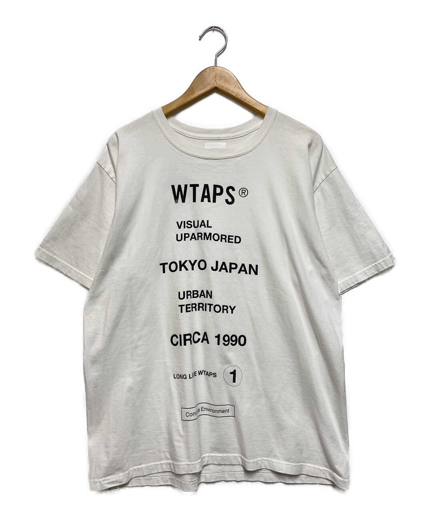 WTAPS (ダブルタップス) CIRCA TEE ホワイト サイズ:3