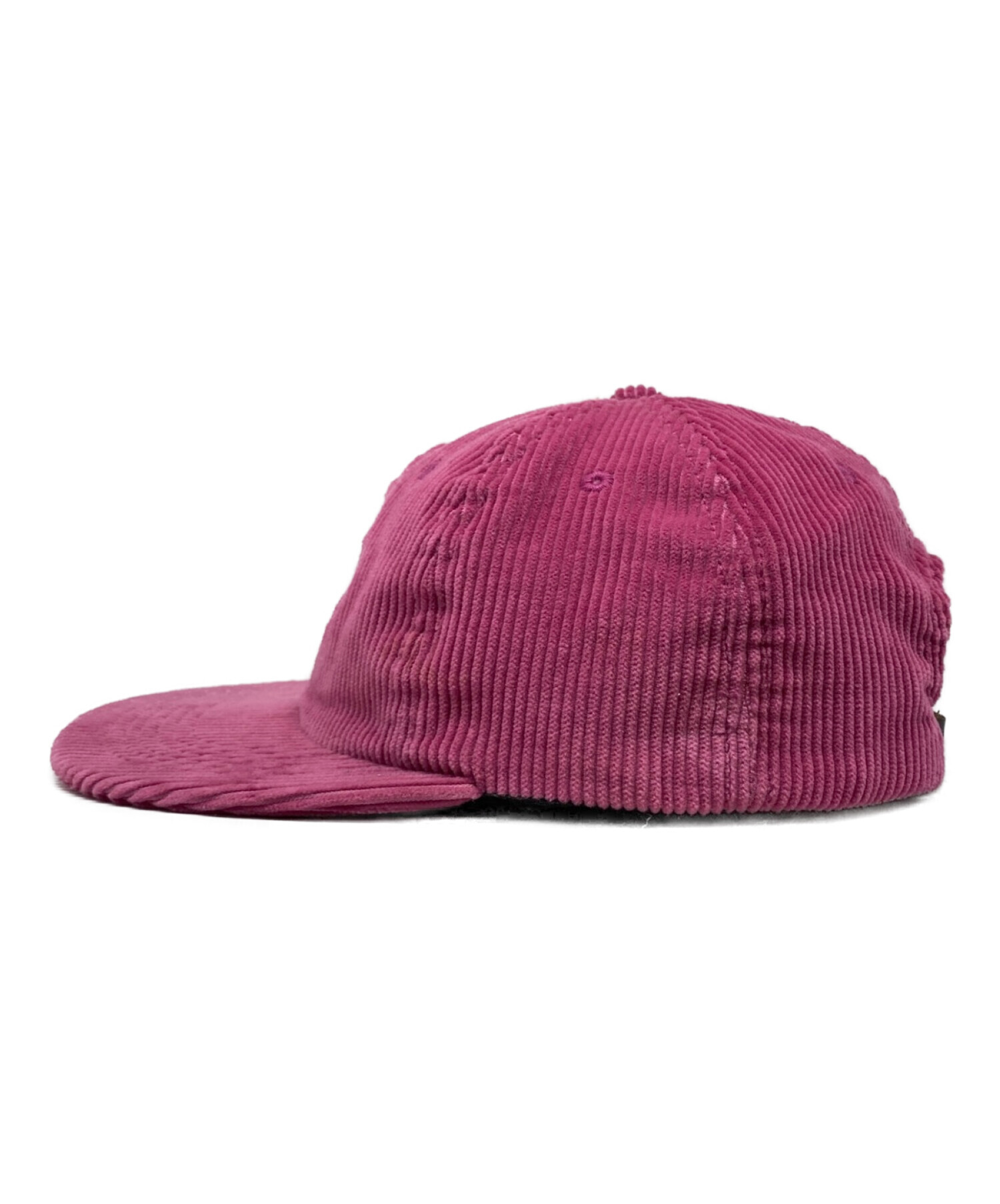 SUPREME (シュプリーム) Corduroy S Logo 6-Panel Magenta