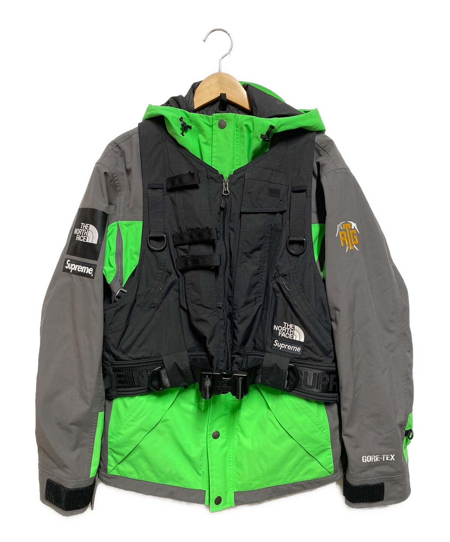 THE NORTH FACE (ザ ノース フェイス) SUPREME (シュプリーム) RTG Jacket Vest ブラック サイズ:S
