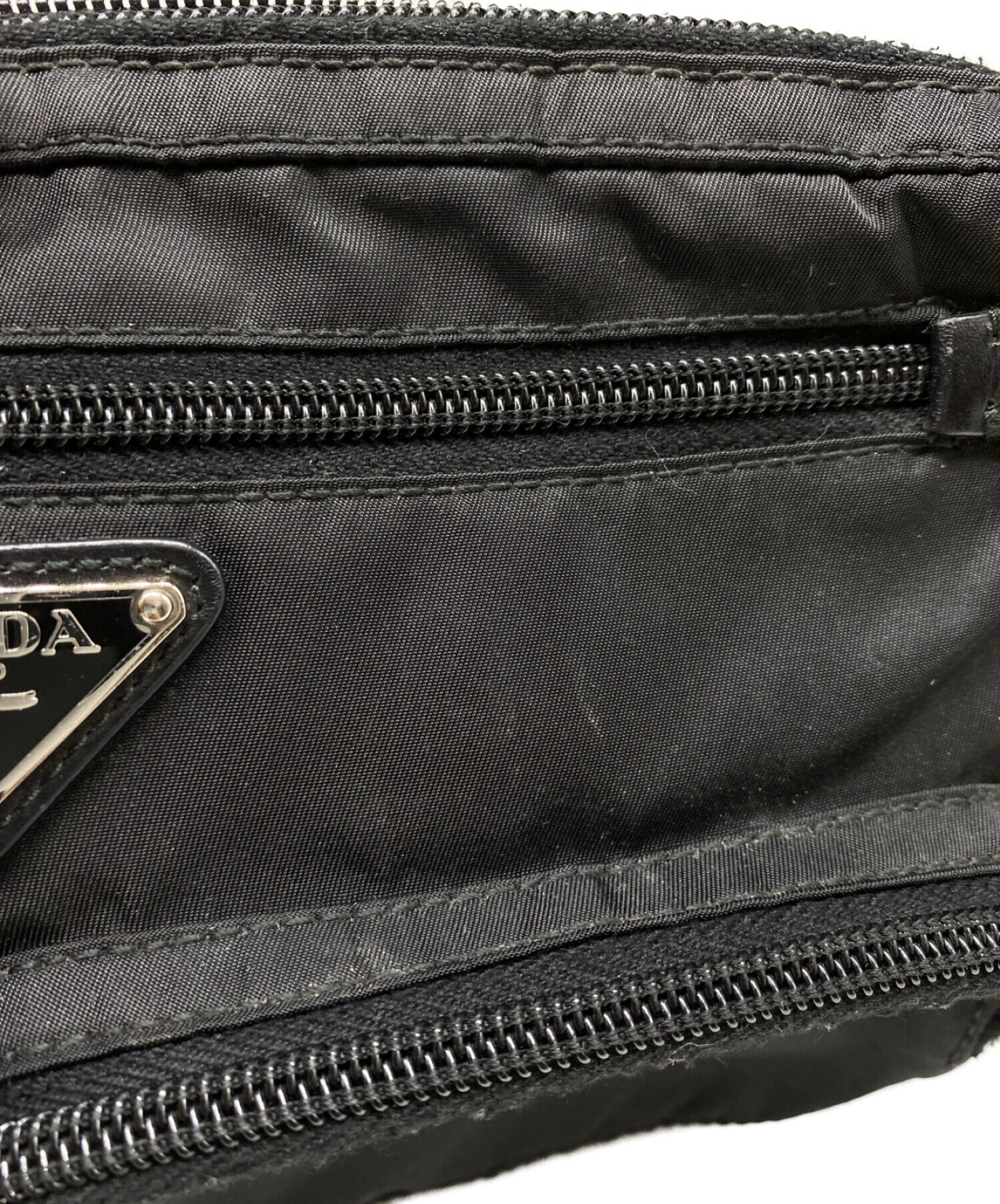 中古・古着通販】PRADA (プラダ) ボディーバッグ ブラック｜ブランド