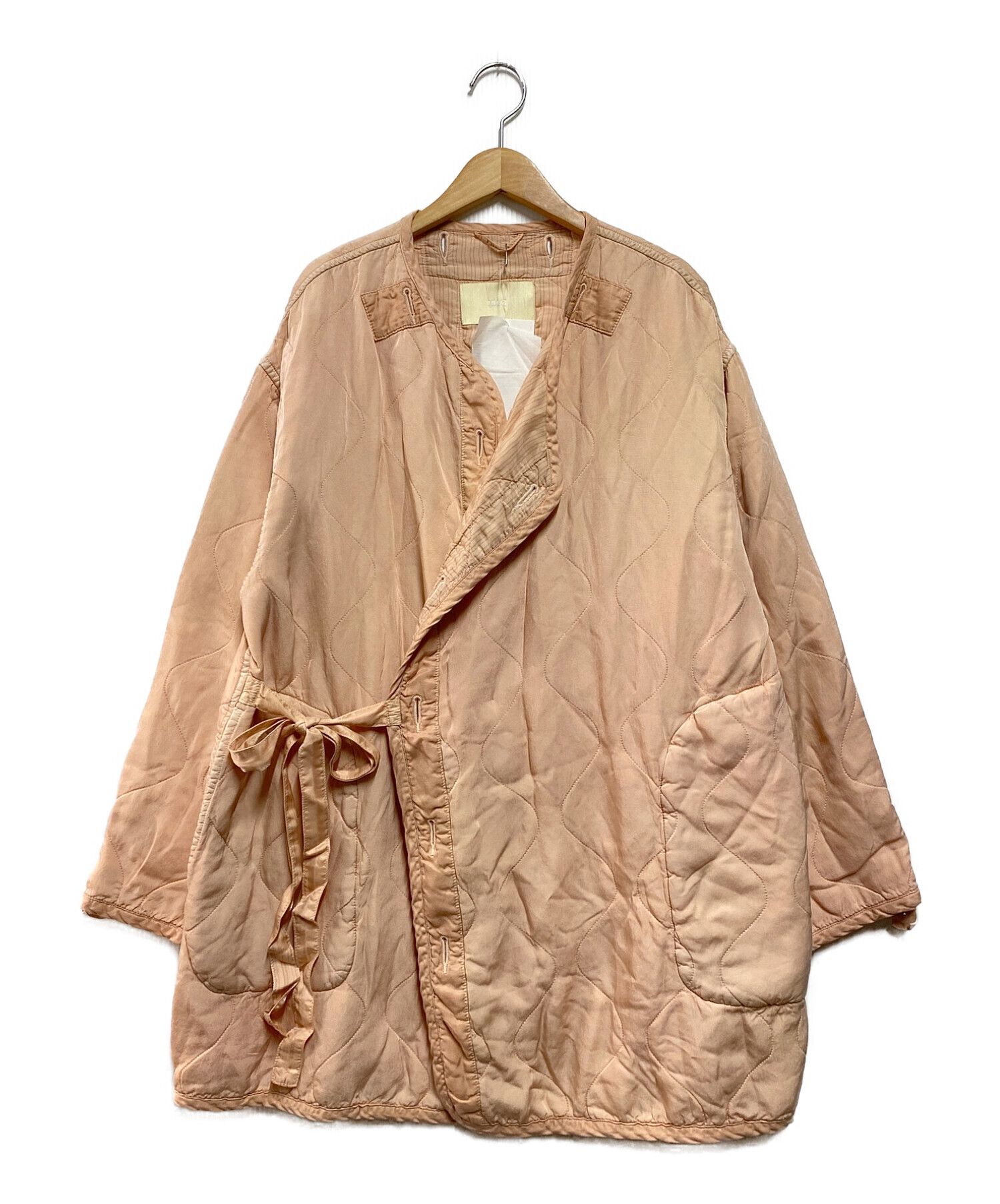 中古・古着通販】INNAT (インアット) LINER COAT ピンク サイズ:1