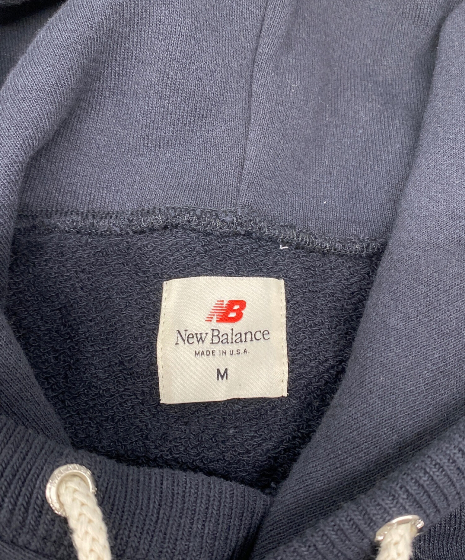 NEW BALANCE (ニューバランス) NB Made Sweat Hoodie ブラック サイズ:M