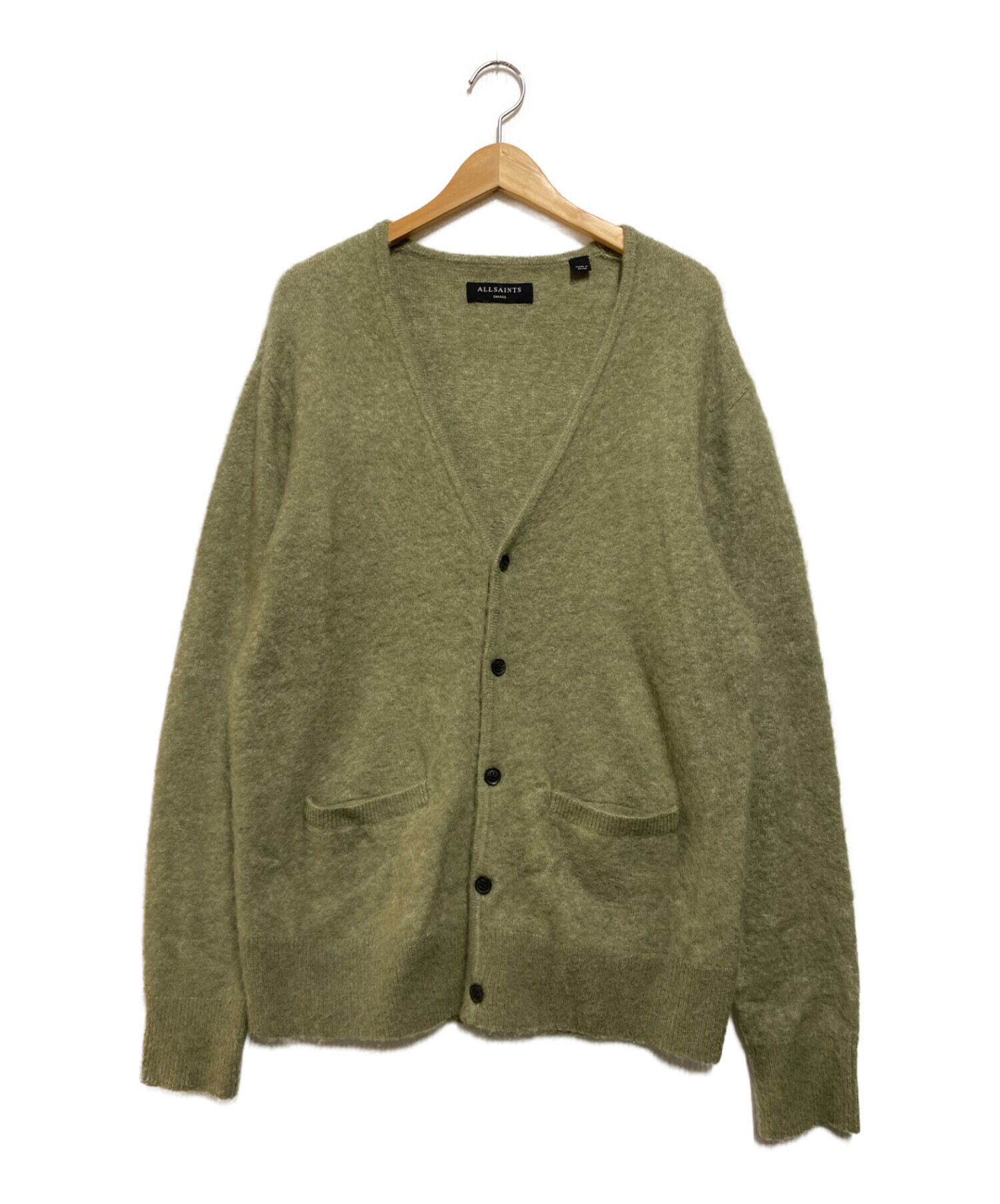 中古・古着通販】ALL SAINTS (オールセインツ) RENN CARDIGAN カーキ