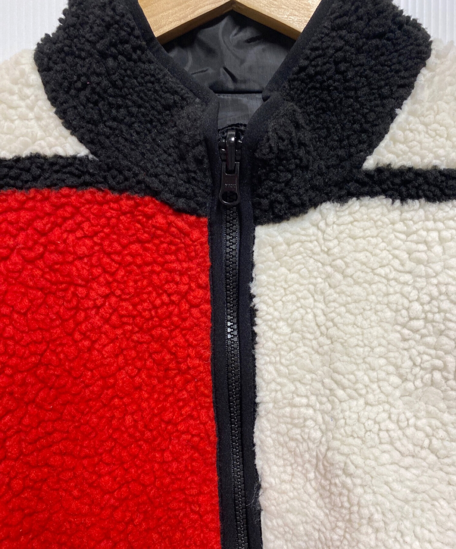 SUPREME (シュプリーム) Reversible Colorblocked Fleece Jacket マルチカラー サイズ:L