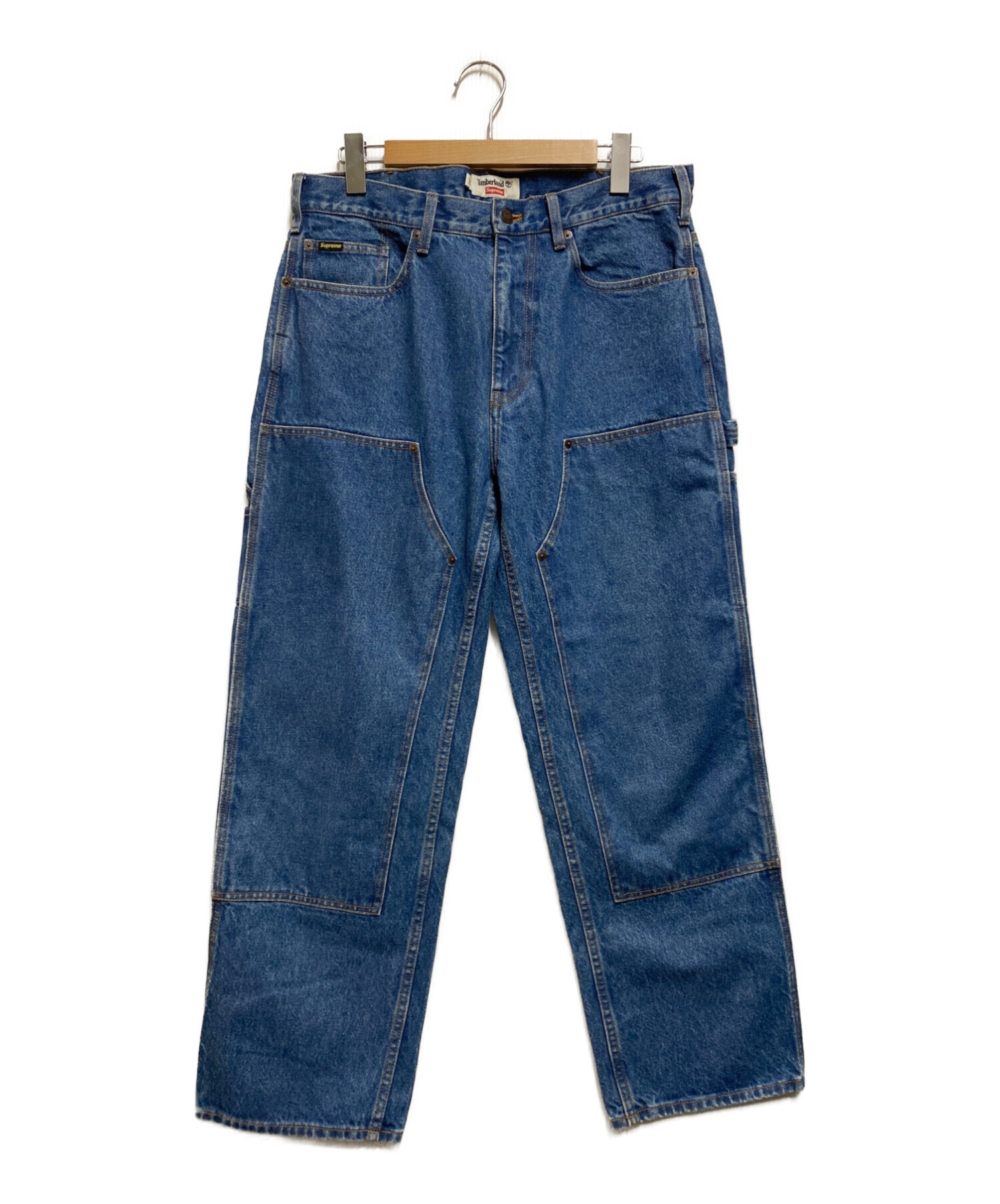 SUPREME (シュプリーム) Timberland (ティンバーランド) Double Knee Painter Pant Denim インディゴ  サイズ:32