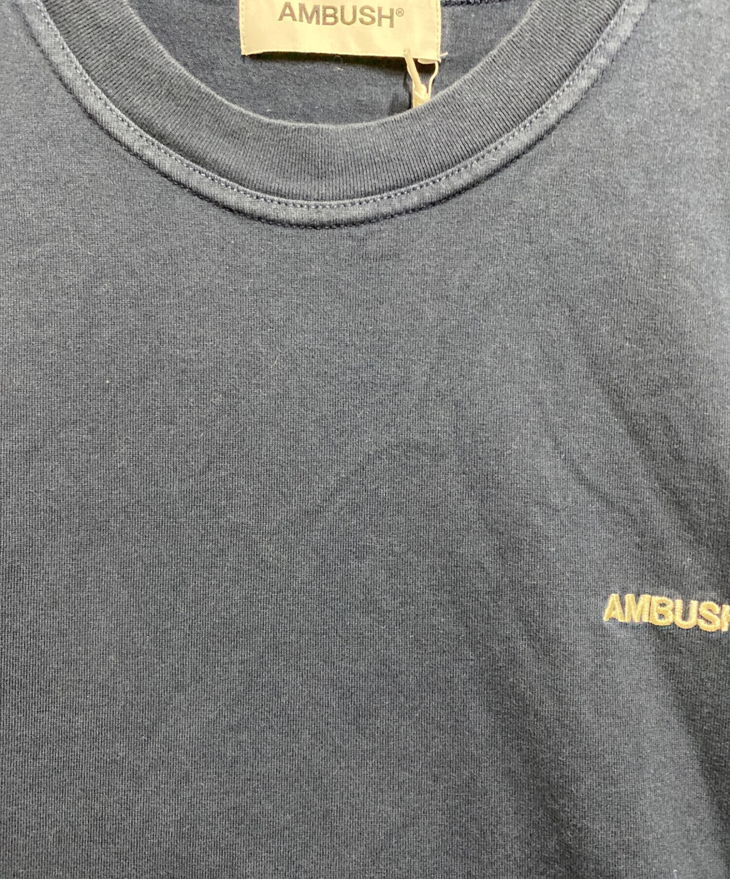 中古・古着通販】AMBUSH (アンブッシュ) PETIT LOGO T-SHIRT ネイビー