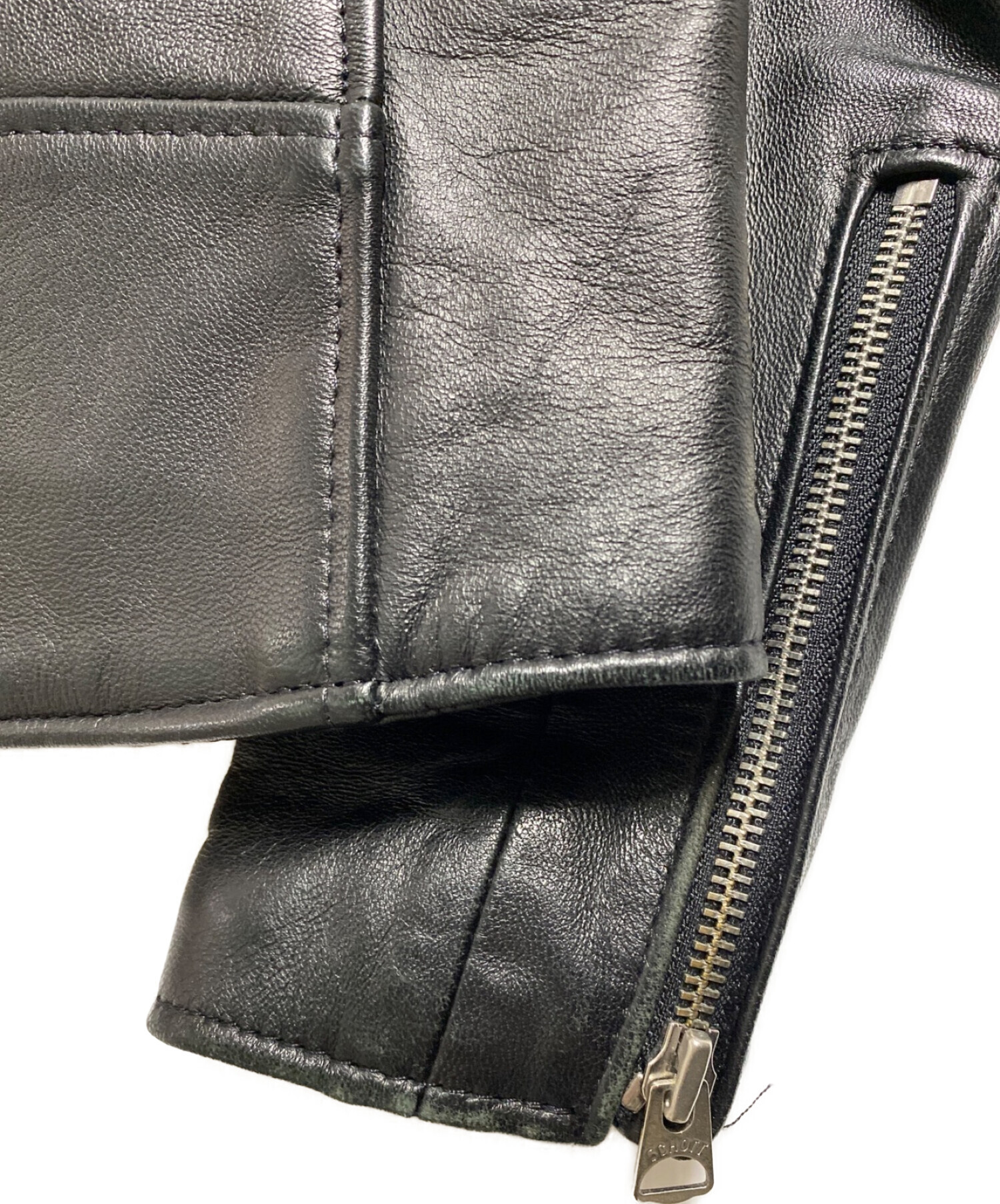 中古・古着通販】Schott (ショット) LAMBSKIN DOUBLE RIDERS ブラック