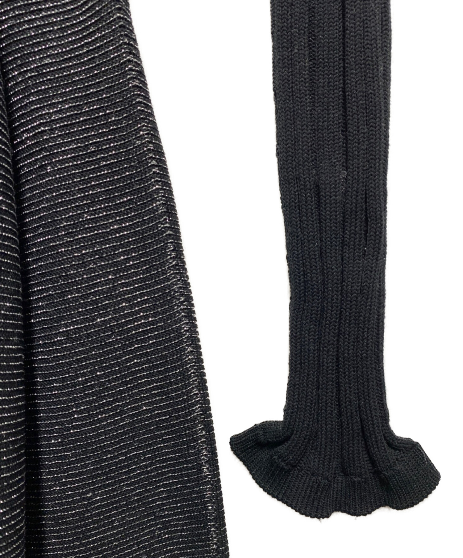 CFCL (シーエフシーエル) POTTERY DRESS 2 GLITTER ブラック×グレー サイズ:1