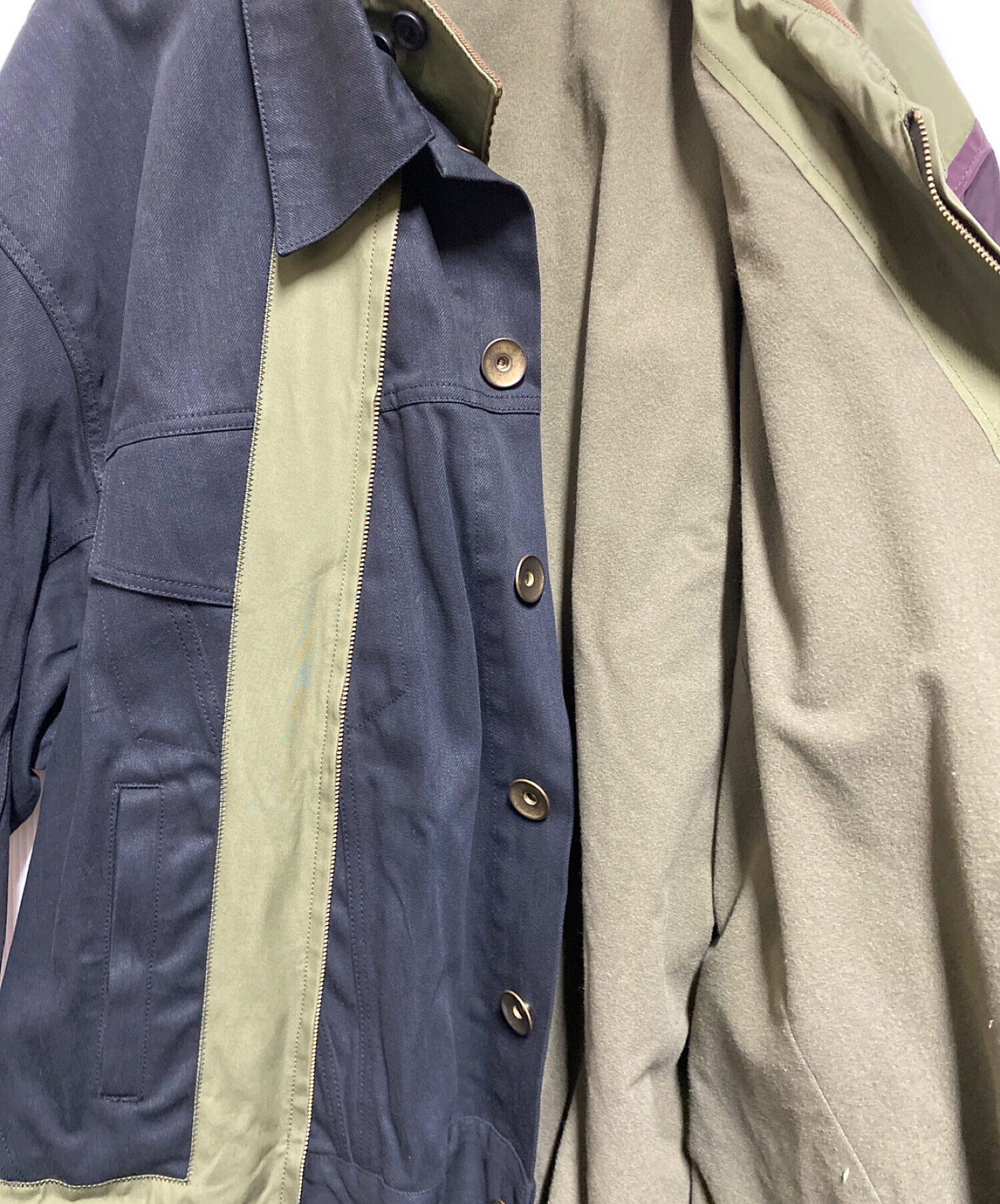 中古・古着通販】KOLOR (カラー) Three Pieces Docking Blouson