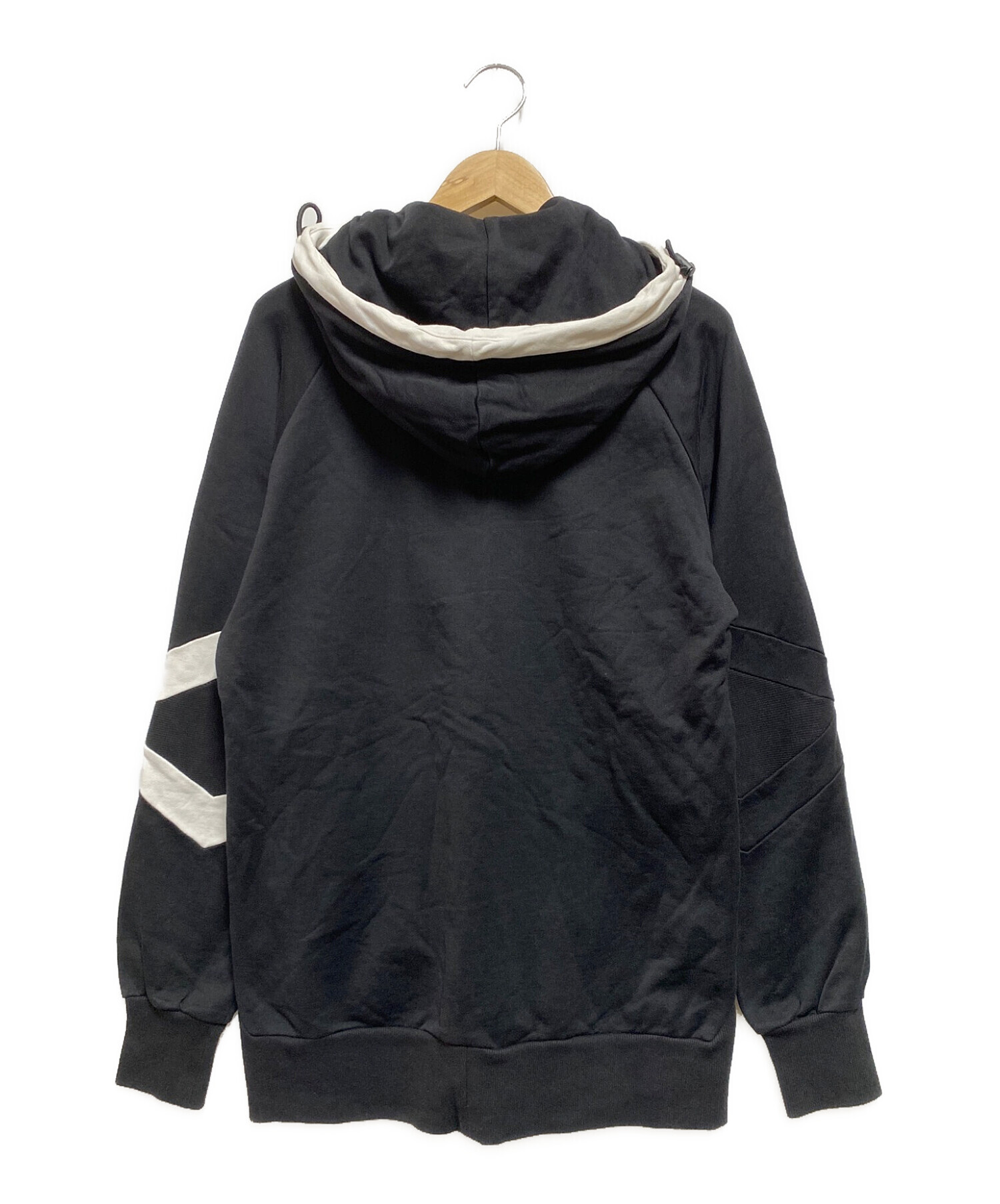 中古・古着通販】Y-3 (ワイスリー) M Logo Hood Sweater ブラック