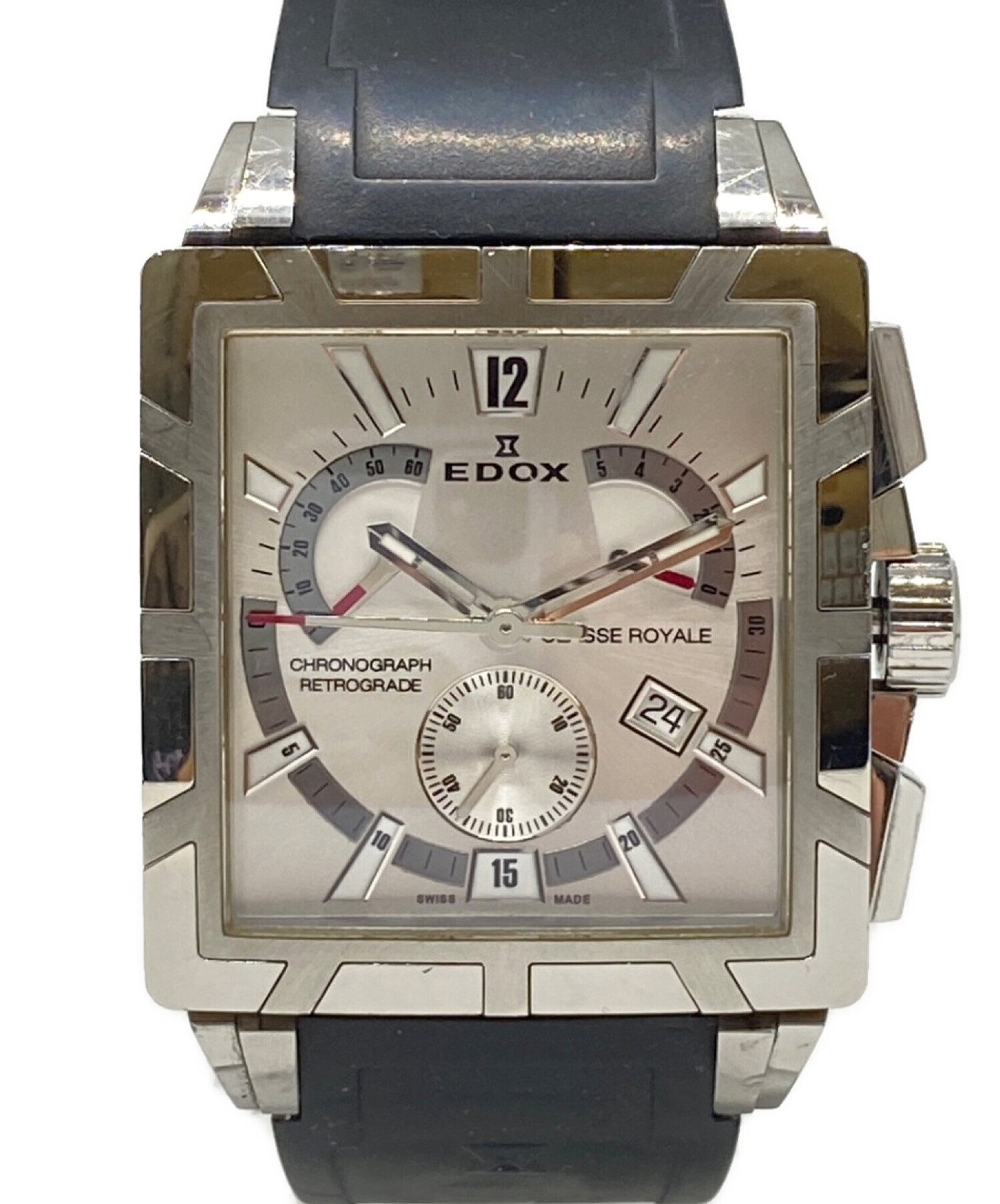 中古・古着通販】EDOX (エドックス) クラスロイヤル クロノグラフ 