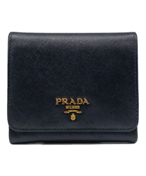 中古・古着通販】PRADA (プラダ) サフィアーノメタルウォレット