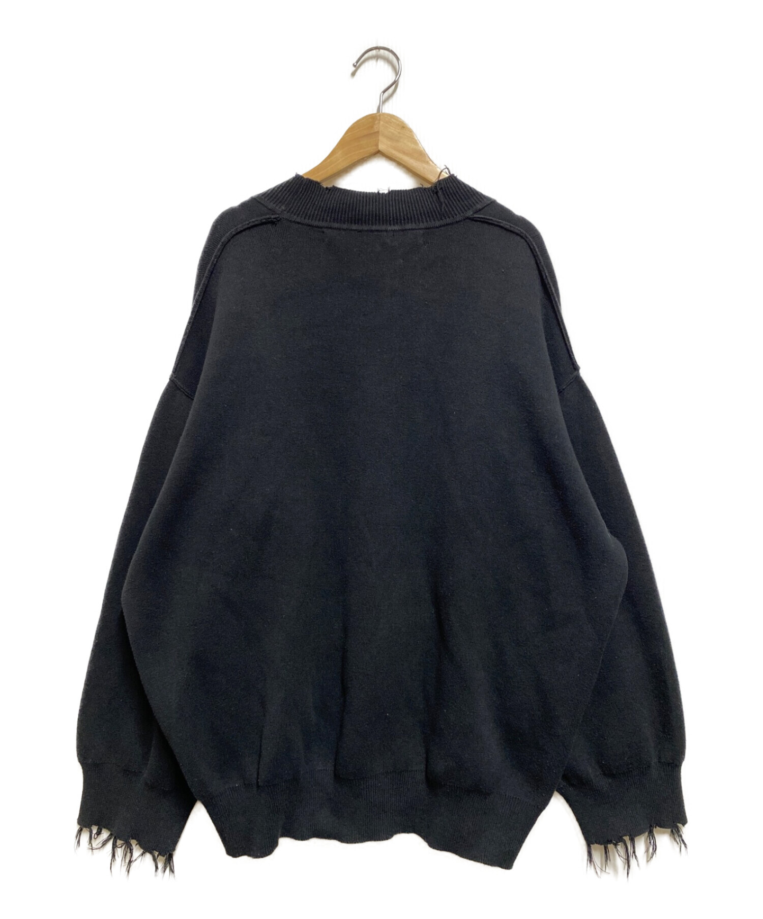 中古・古着通販】PERVERZE (パーバーズ) Crash Short Knit Cardigan