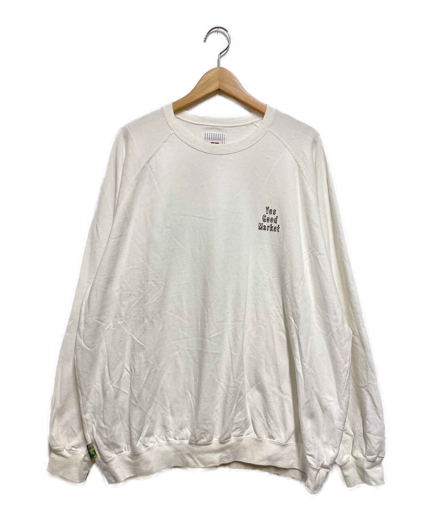 SEESEE (シーシー) YES GOOD MARKET ISETAN L/S ホワイト サイズ:XL