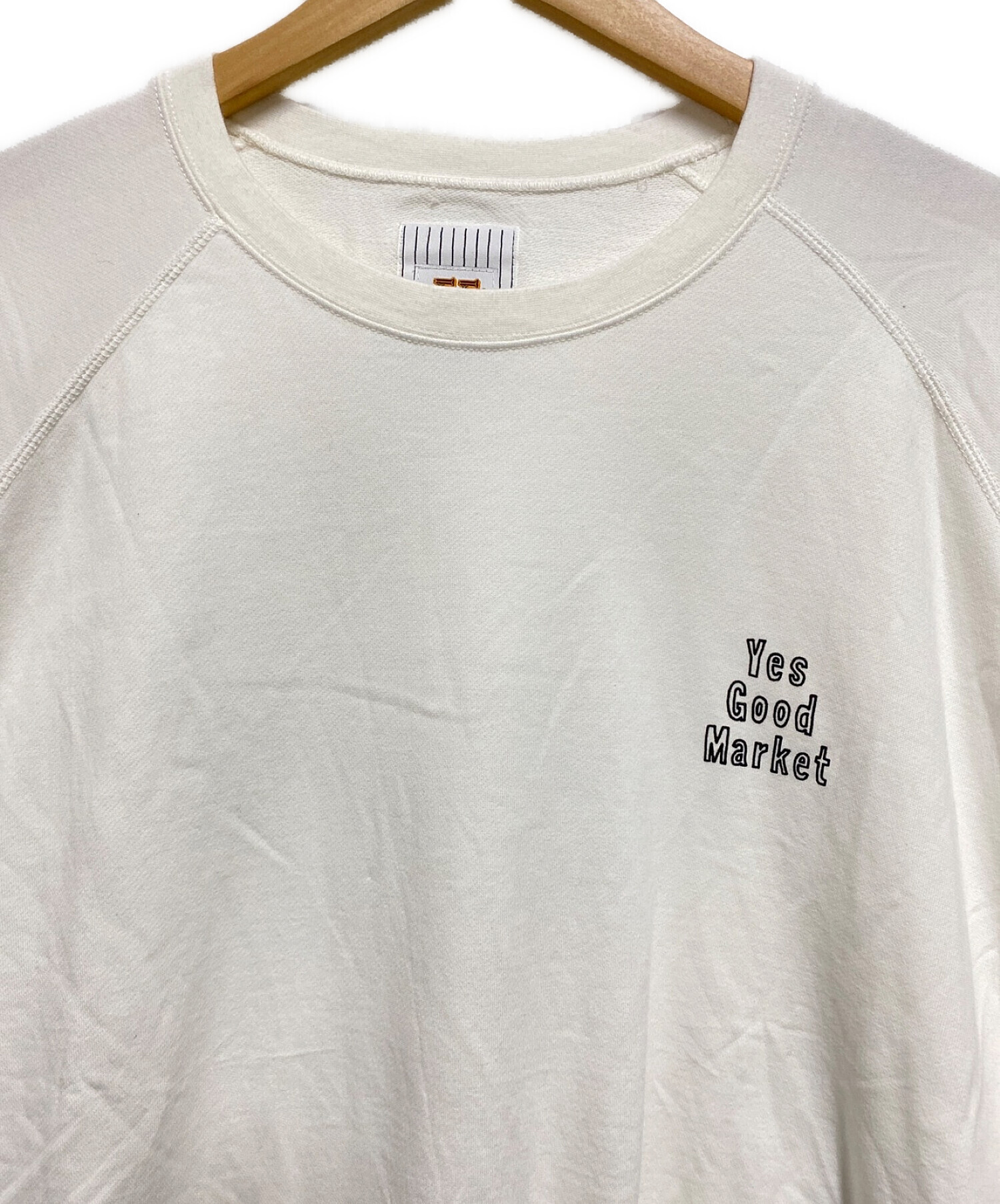 SEESEE (シーシー) YES GOOD MARKET ISETAN L/S ホワイト サイズ:XL