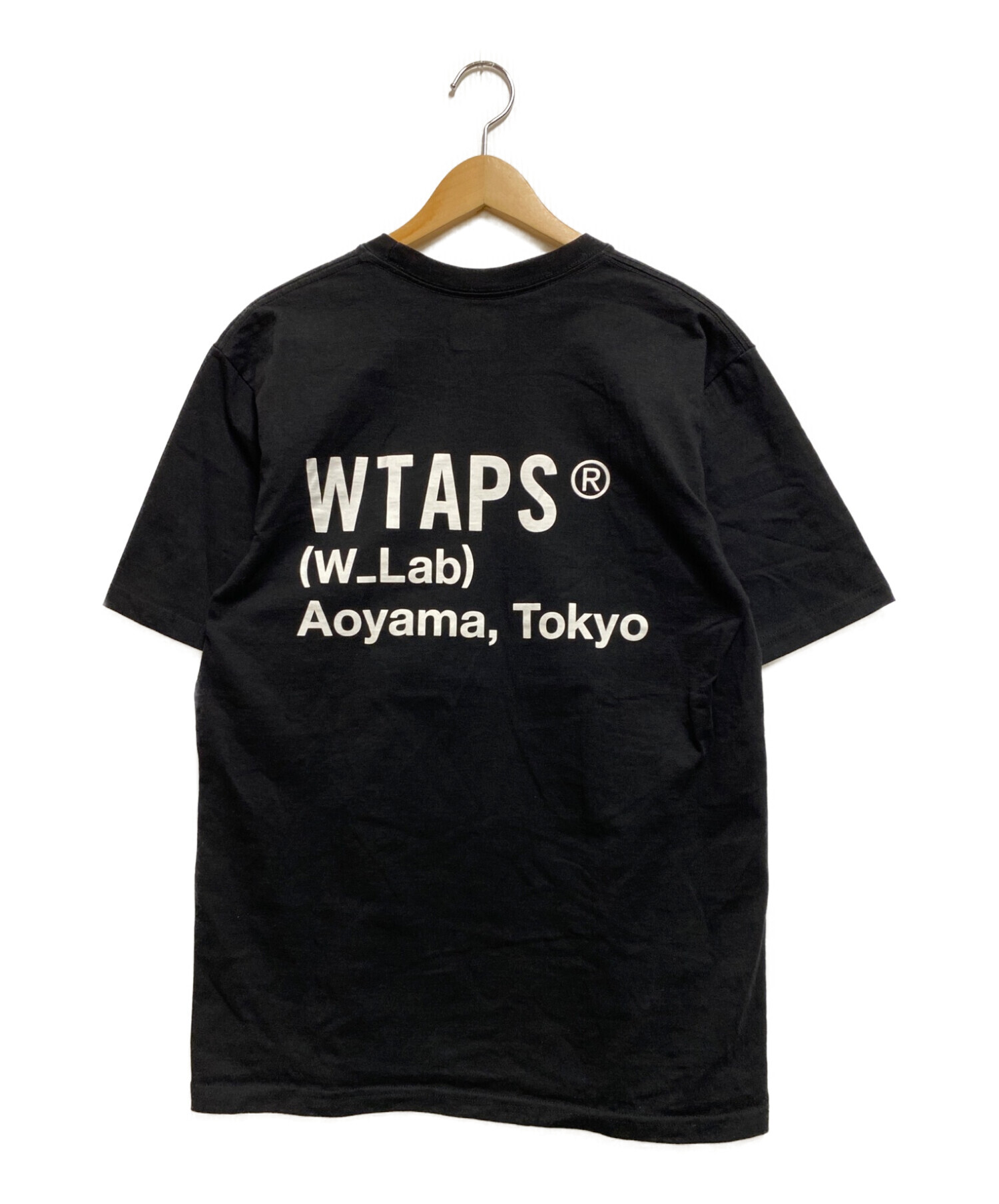 WTAPS (ダブルタップス) W Lab Tee ブラック サイズ:02