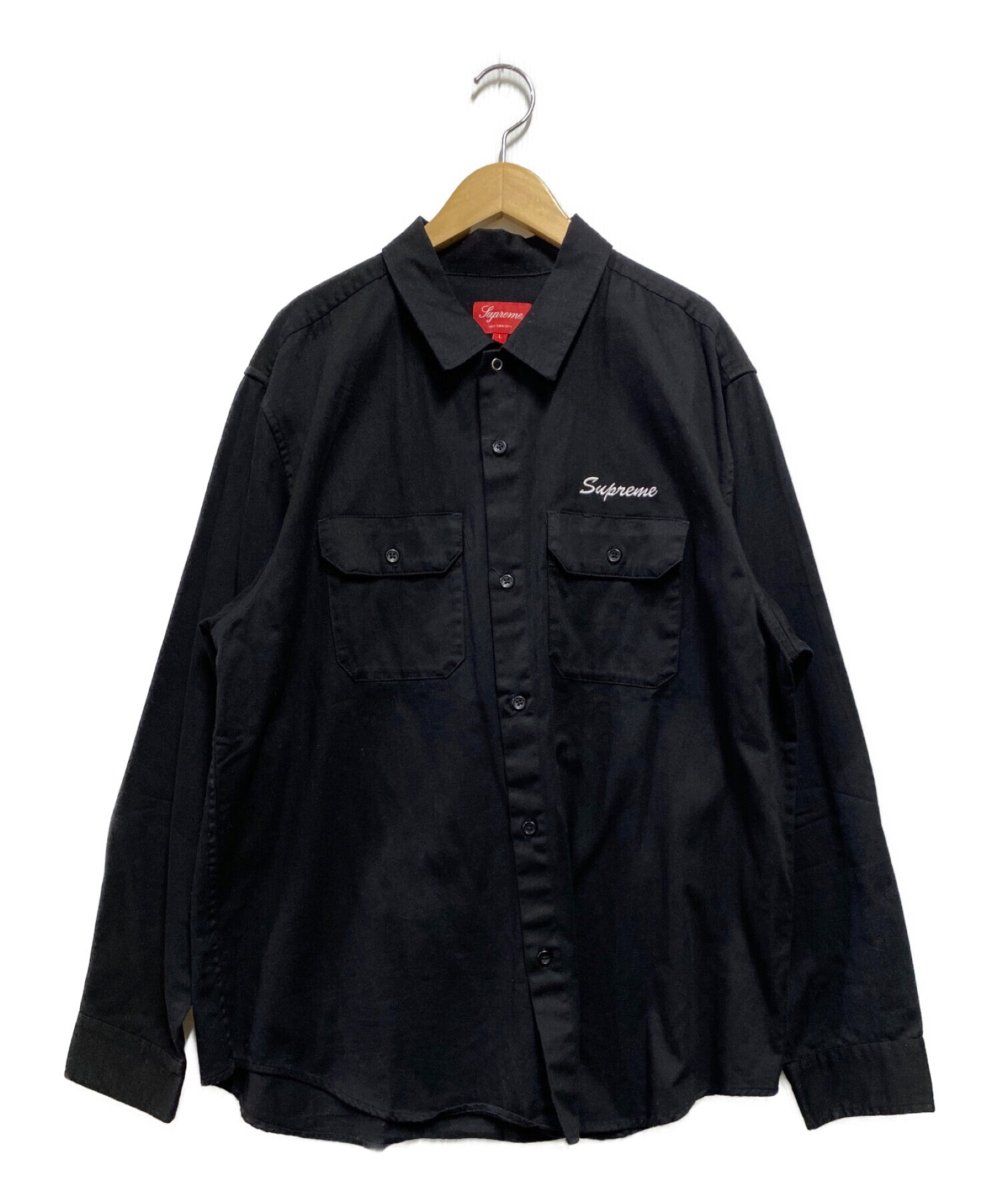 中古・古着通販】SUPREME (シュプリーム) Mary Work Shirt ブラック