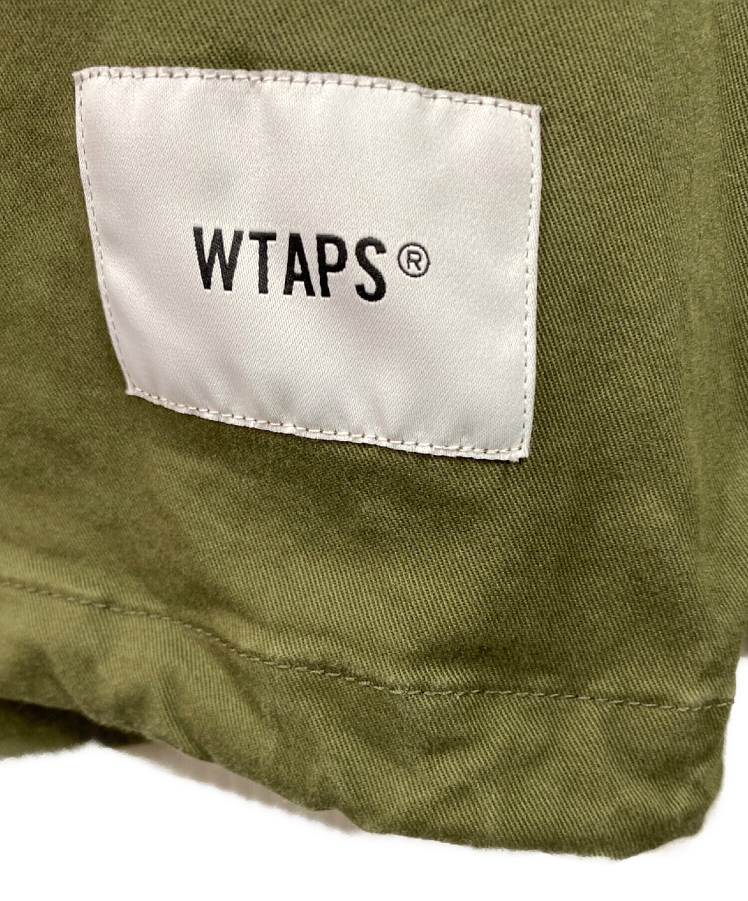 中古・古着通販】WTAPS (ダブルタップス) SMOCK LS COTTON TWILL カーキ サイズ:М｜ブランド・古着通販  トレファク公式【TREFAC FASHION】スマホサイト