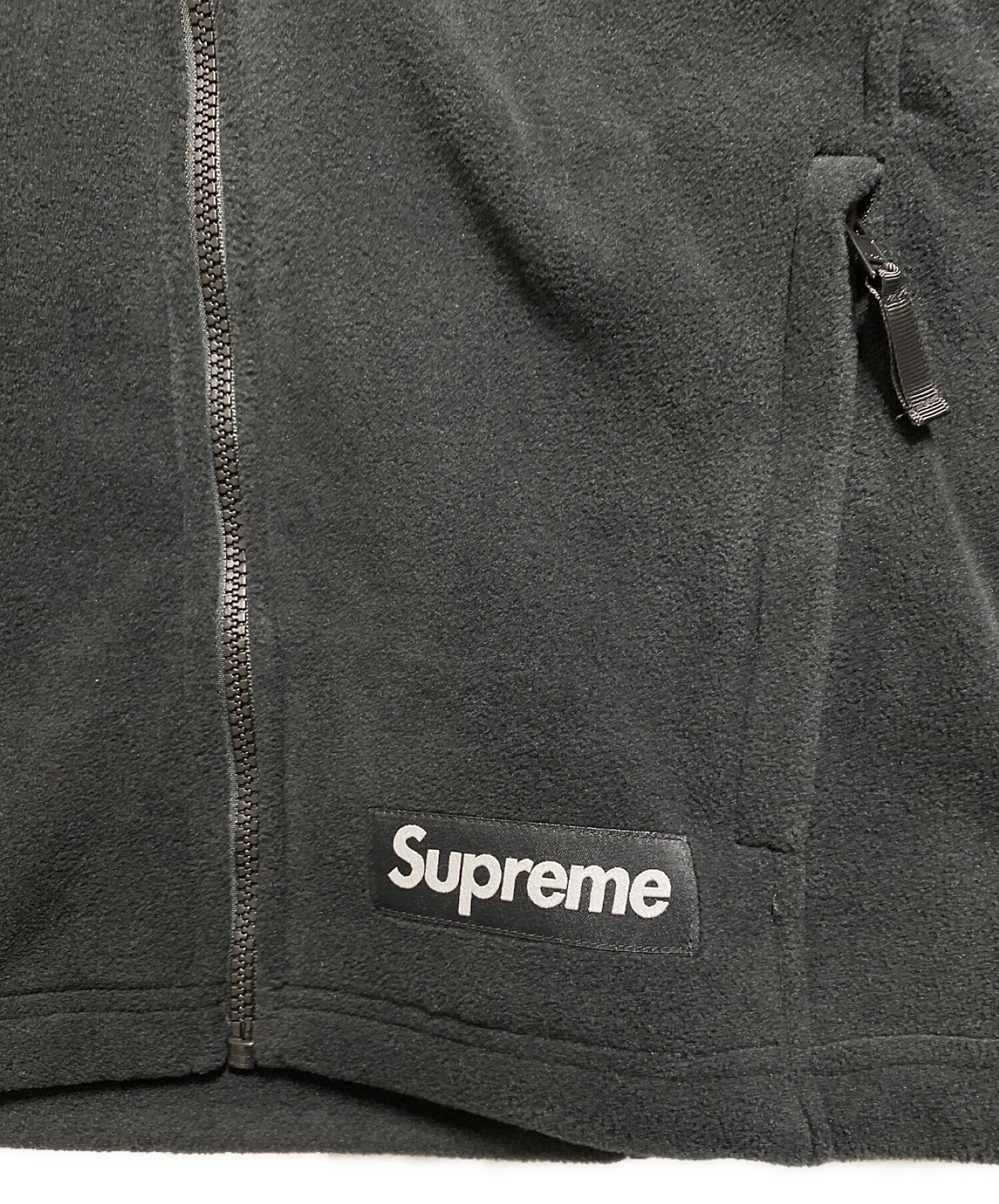 SUPREME (シュプリーム) Polartec Zip Jacket ブラック サイズ:М