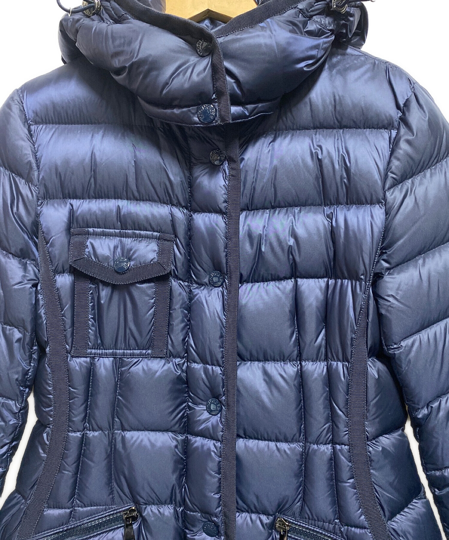 中古・古着通販】MONCLER (モンクレール) HERMINE ネイビー｜ブランド ...