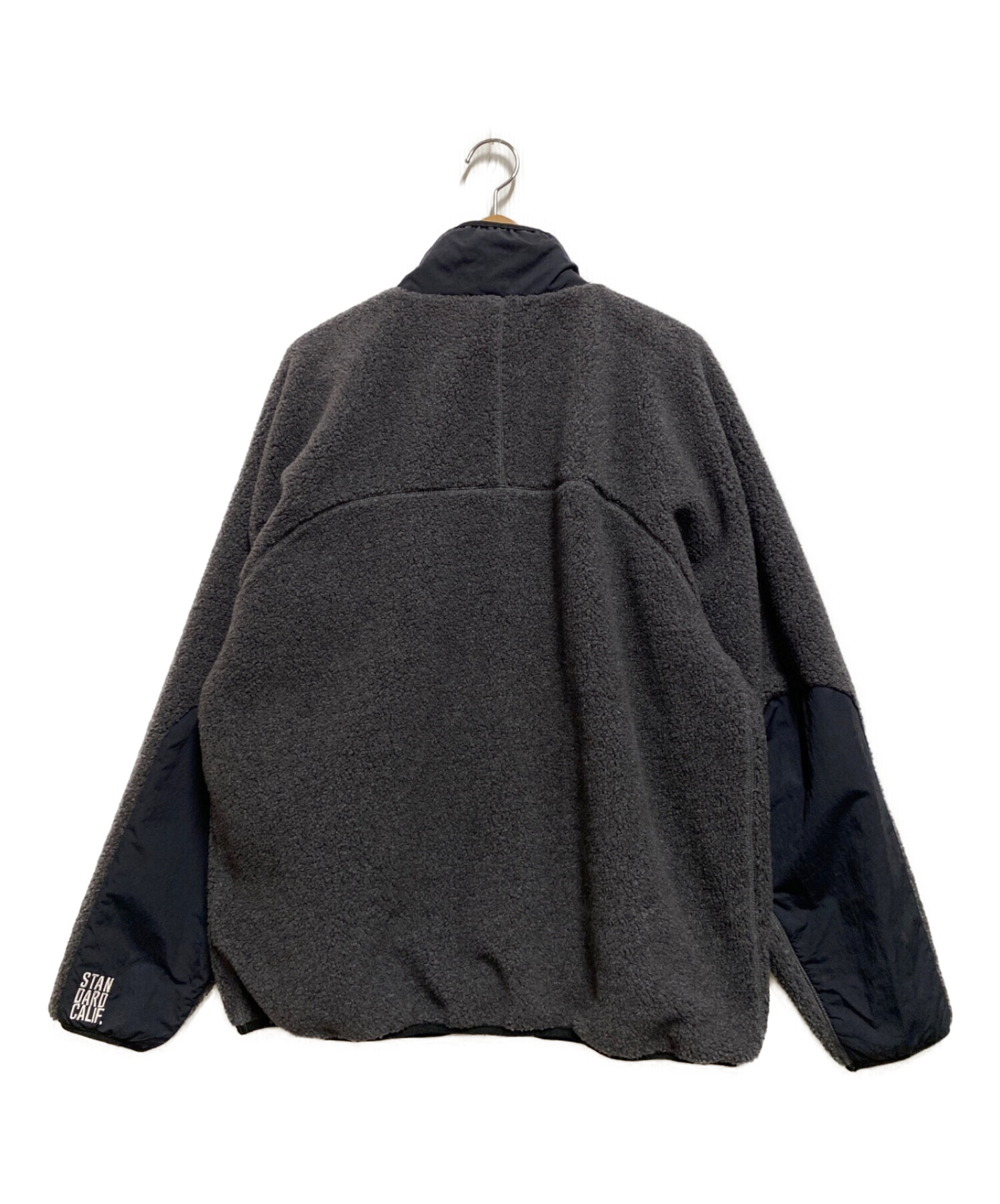 STANDARD CALIFORNIA (スタンダートカルフォニア) SD REVERSIBLE FLEECE JACKE ブラック サイズ:L