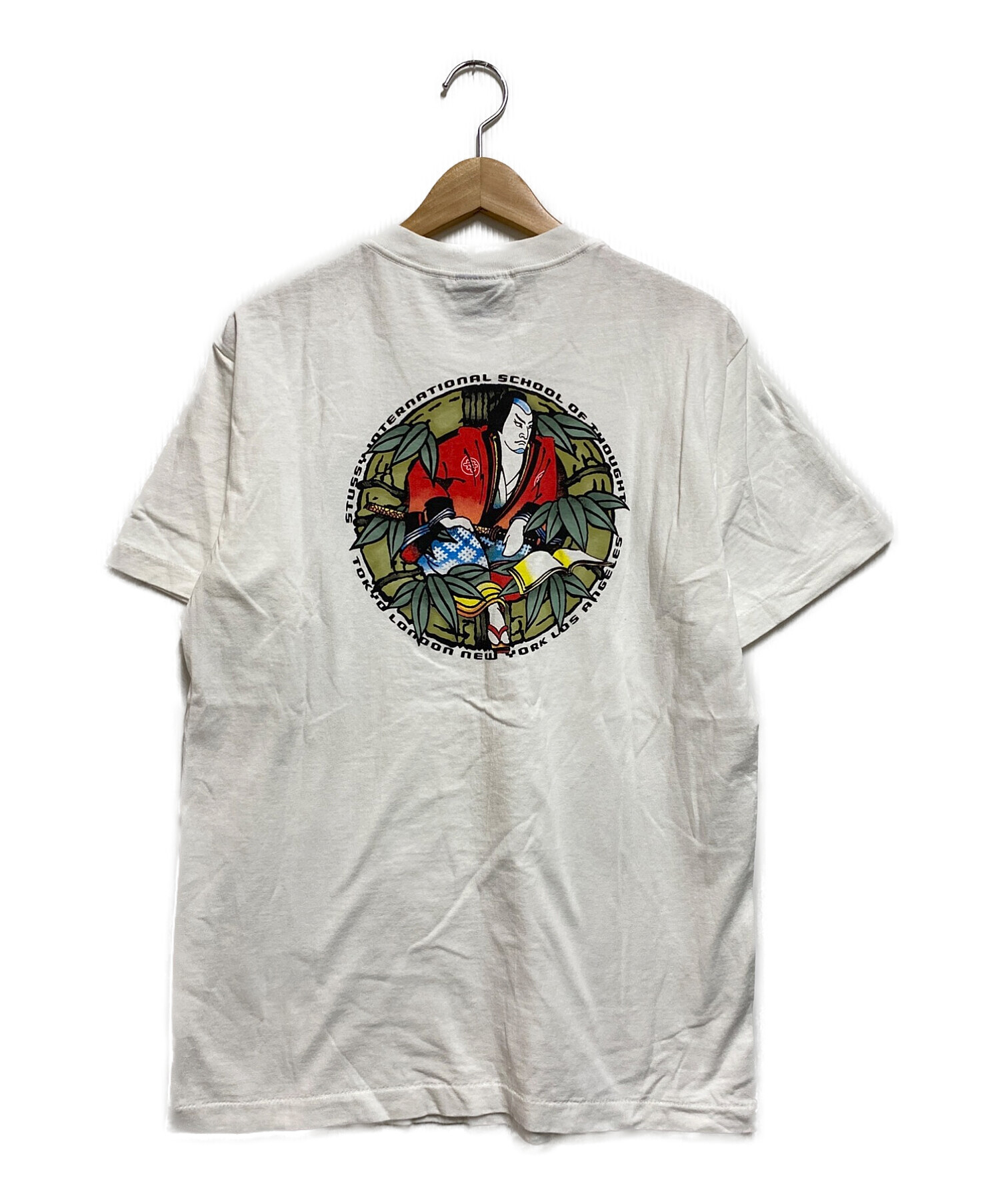 中古・古着通販】stussy (ステューシー) 90s歌舞伎プリントTシャツ