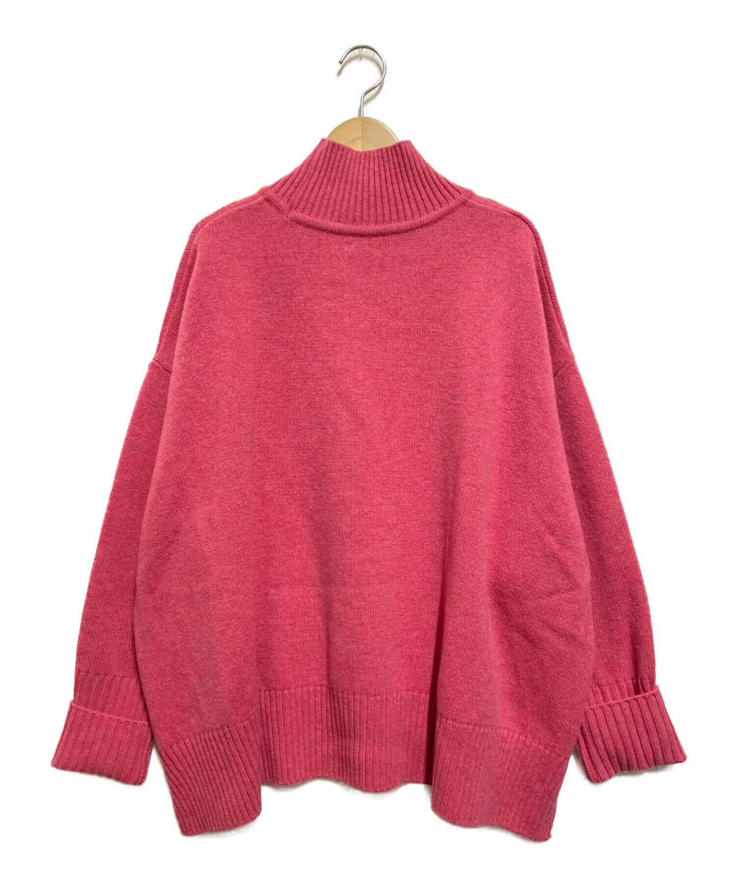 中古・古着通販】maillot (マイヨ) 別注Lamb Wool Waid Sweater ピンク