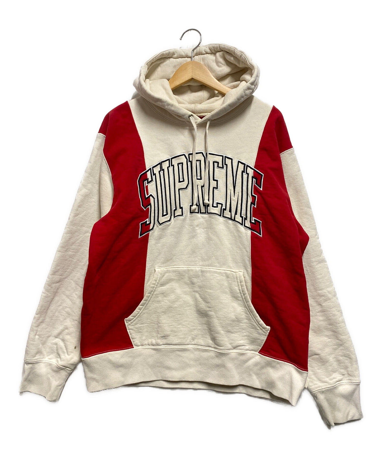 ○SUPSUPREME Paneled Arc Hooded Sweatshirt