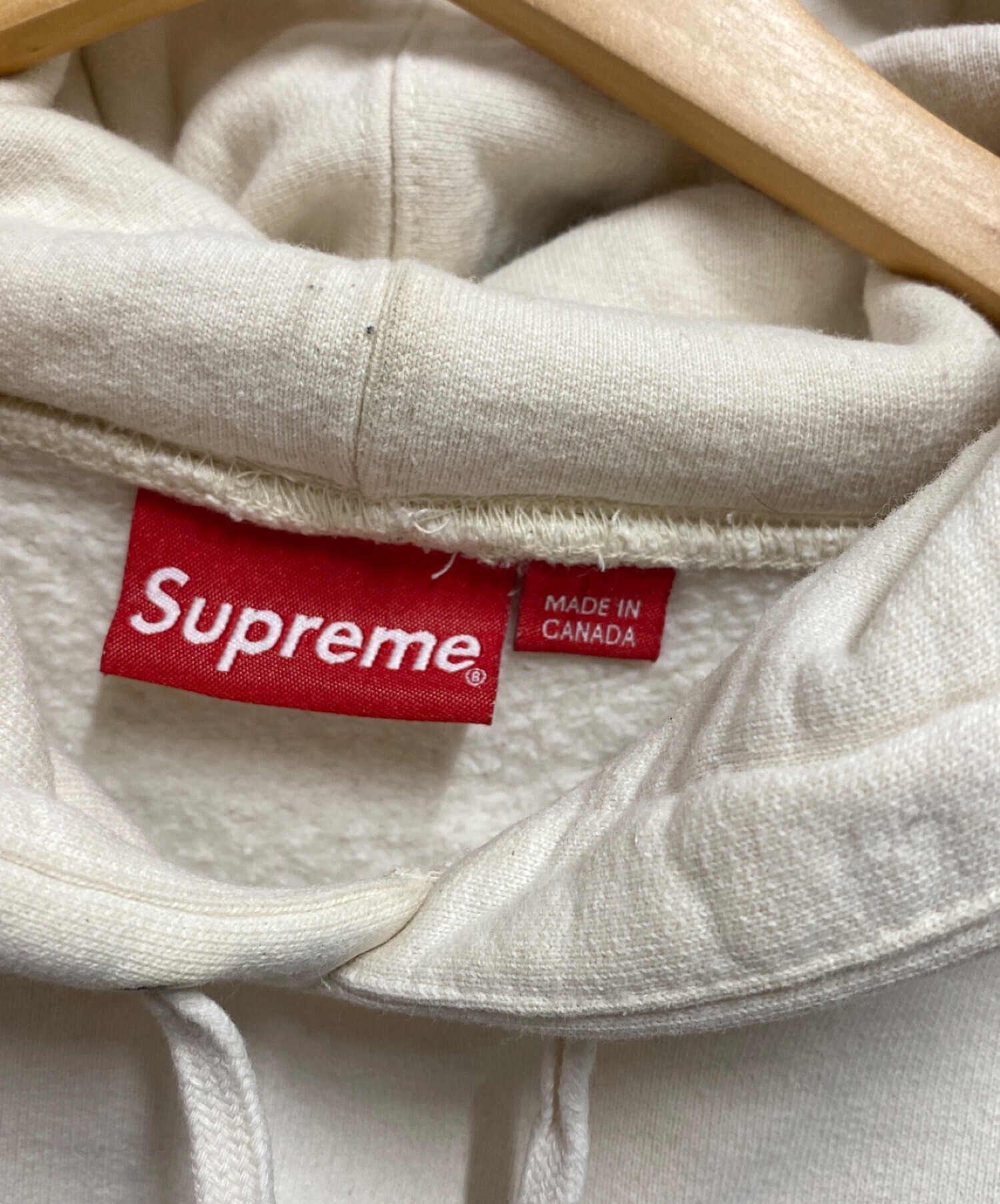 中古・古着通販】SUPREME (シュプリーム) Paneled Arc Hooded Sweatshirt ホワイト サイズ:М｜ブランド・古着通販  トレファク公式【TREFAC FASHION】スマホサイト