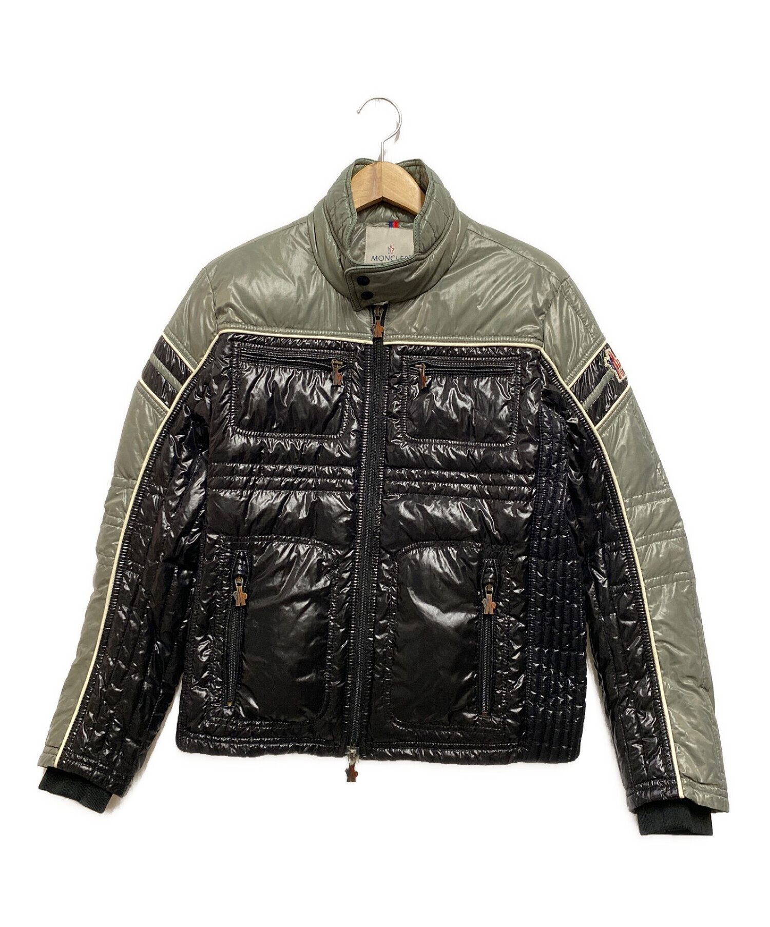 中古・古着通販】MONCLER (モンクレール) CANTON ブラック×グレー