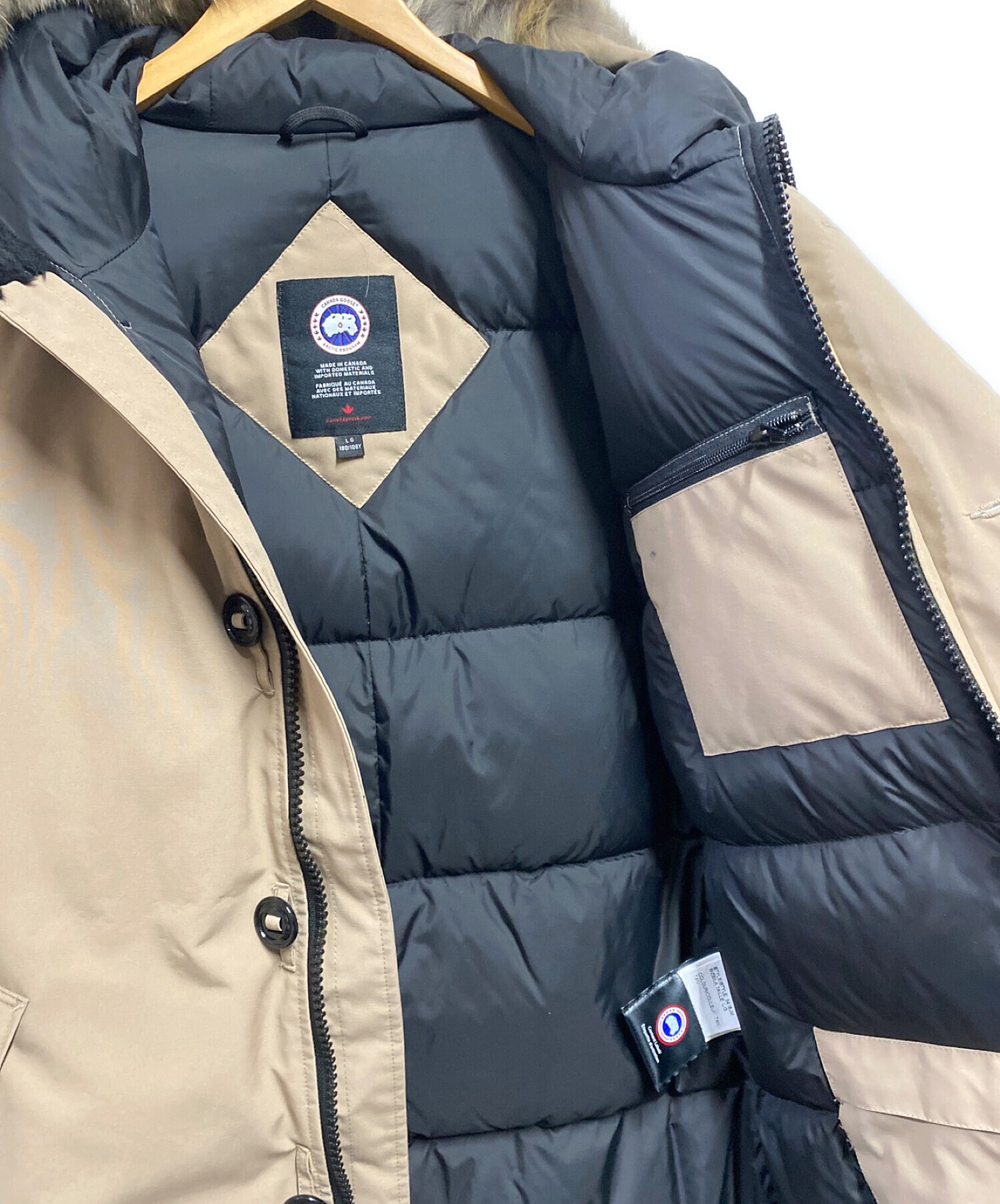 中古・古着通販】CANADA GOOSE (カナダグース) Jasper Parka ベージュ