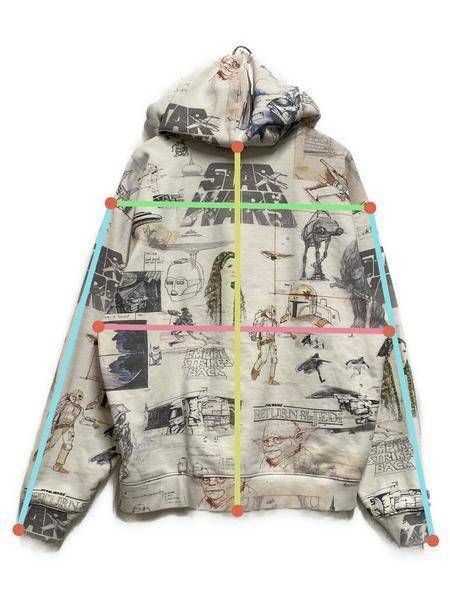 【中古・古着通販】KITH (キス) Star Wars Sketches Hoodie ...