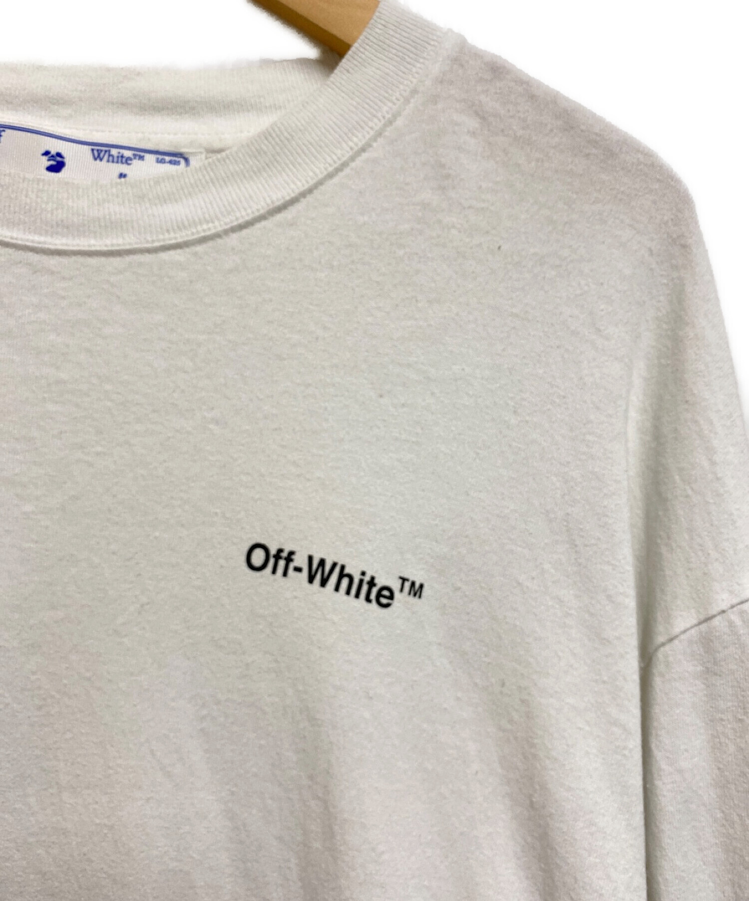 中古・古着通販】OFFWHITE (オフホワイト) DIAGONAL HELVETICA T-shirt