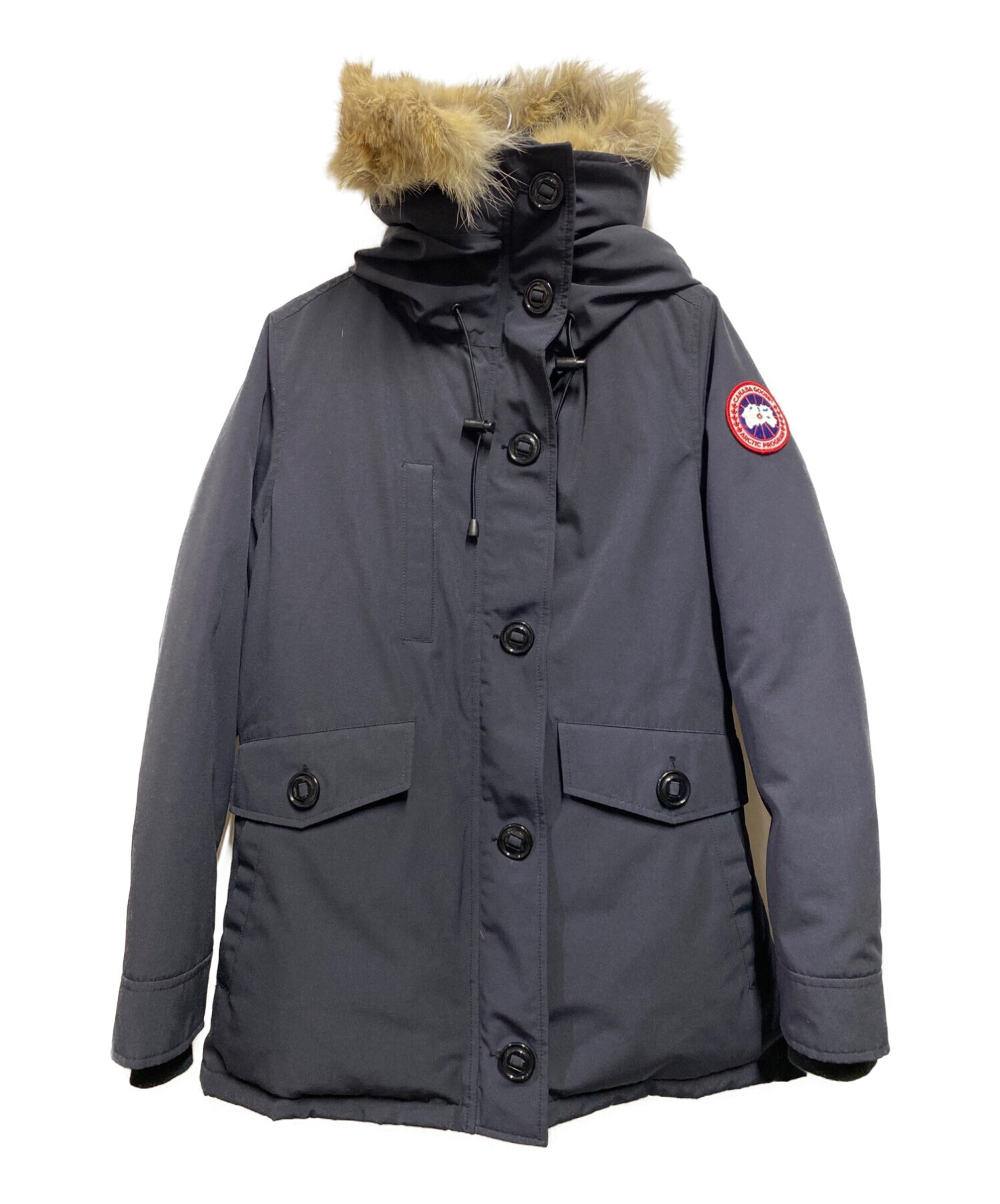 CANADA GOOSE Charlotte NAVY レディース - ダウンジャケット