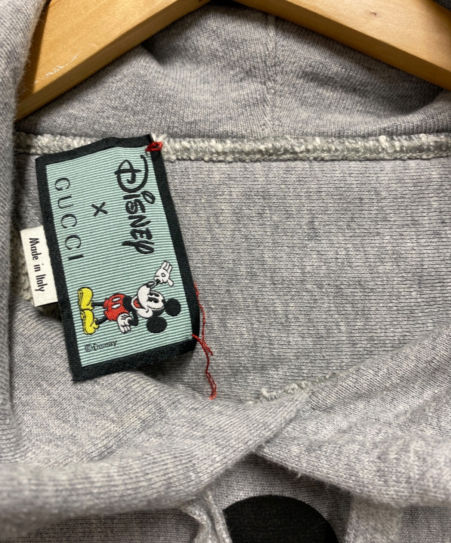 中古・古着通販】GUCCI (グッチ) DISNEY (ディズニー) Cotton Hoodie