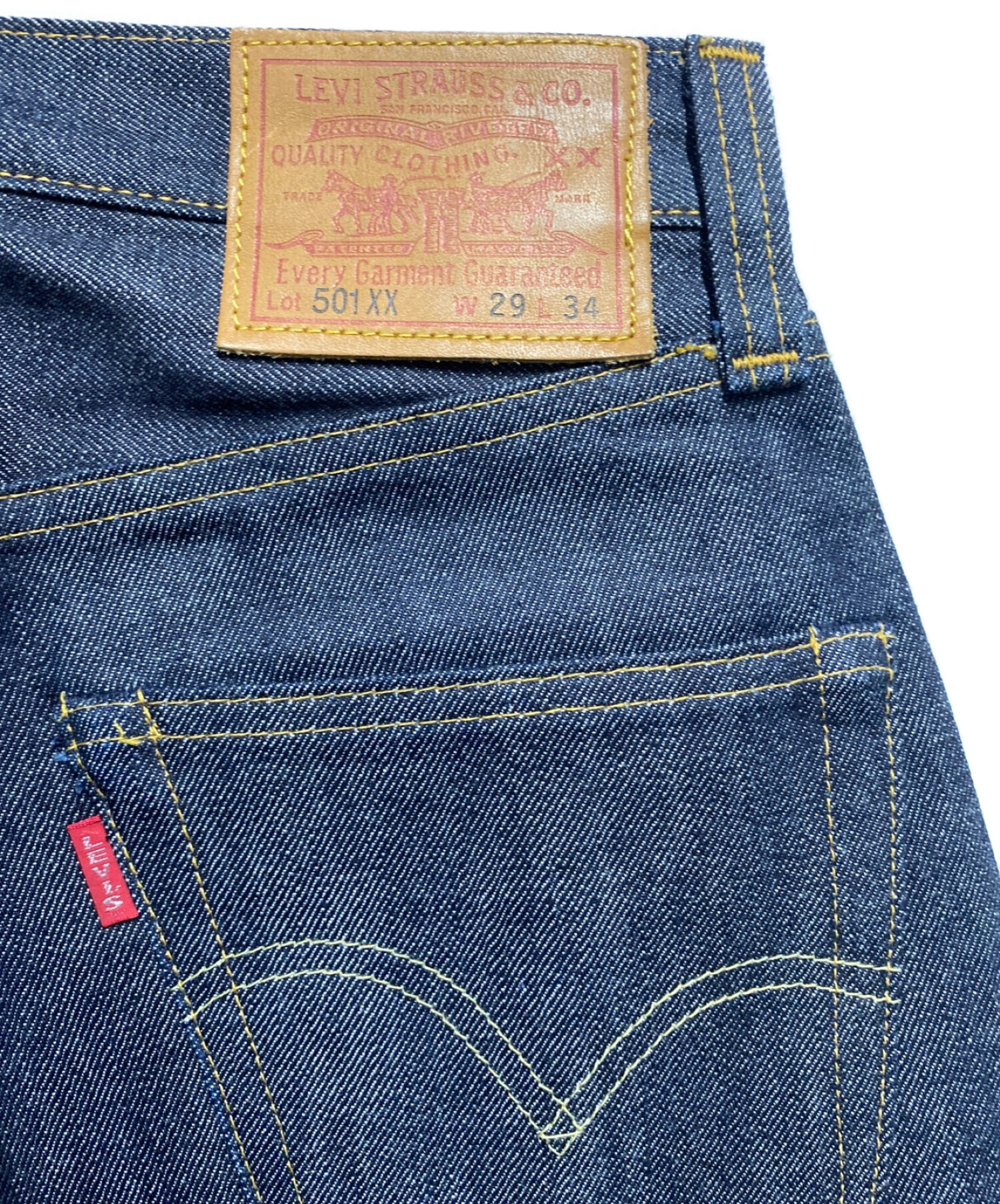 中古・古着通販】LEVI'S (リーバイス) 501XXデニムパンツ インディゴ