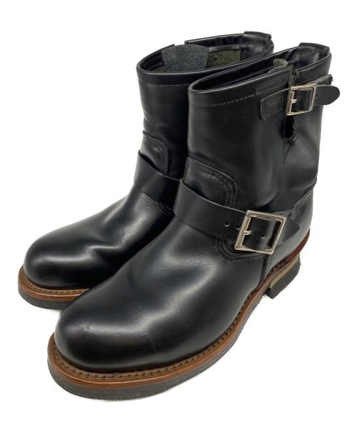 【中古・古着通販】RED WING (レッドウィング) 8インチエンジニアブーツ ブラック サイズ:US8｜ブランド・古着通販  トレファク公式【TREFAC FASHION】スマホサイト