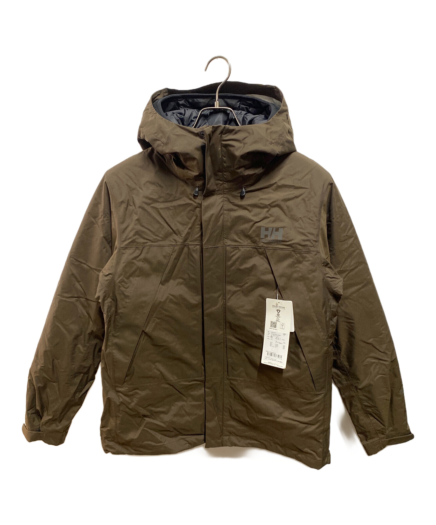 中古・古着通販】HELLY HANSEN (ヘリーハンセン) スカンザ3ウェイジャケット ブラウン サイズ:М 未使用品｜ブランド・古着通販  トレファク公式【TREFAC FASHION】スマホサイト