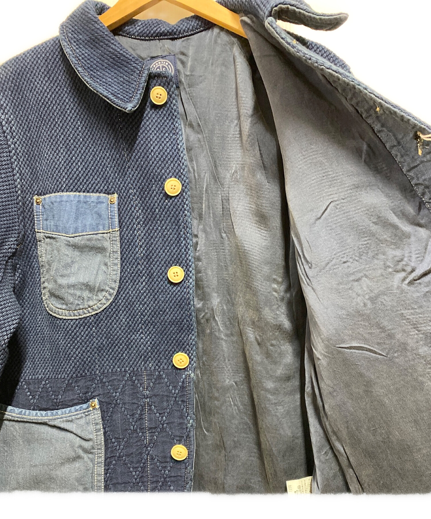 Porter Classic (ポータークラシック) KENDO FRENCH JACKET インディゴ サイズ:М 未使用品