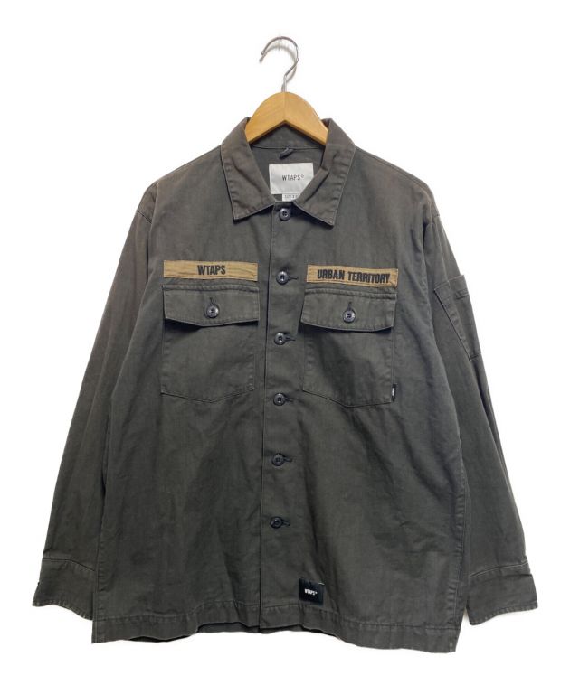 中古・古着通販】WTAPS (ダブルタップス) BUDS LS COTTON SERGE ブラック サイズ:02｜ブランド・古着通販  トレファク公式【TREFAC FASHION】スマホサイト