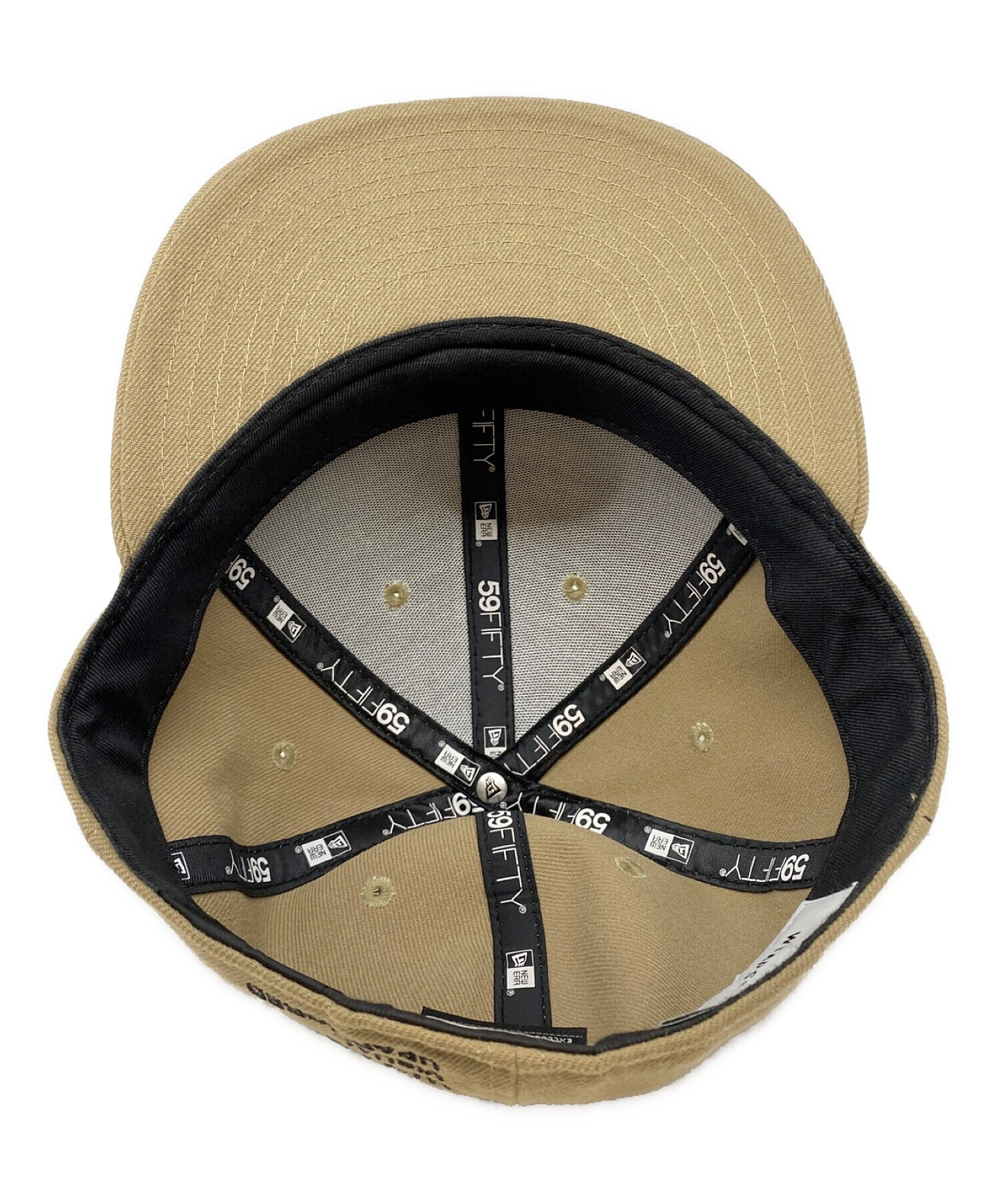 New Era (ニューエラ) WTAPS (ダブルタップス) 59FIFTY LOW PROFILE CAP ベージュ サイズ:7 1/4(57.7)