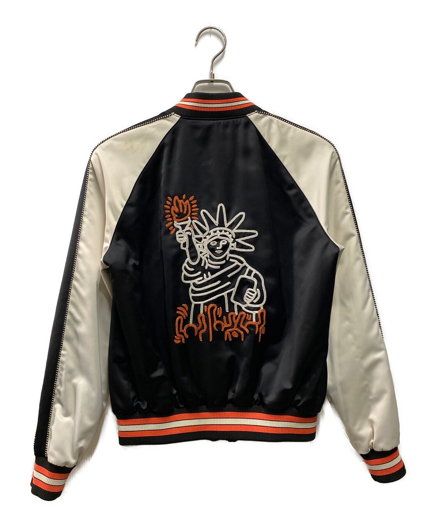 COACH (コーチ) KEITH HARING SOUVENIR JACKET ブラック サイズ:S