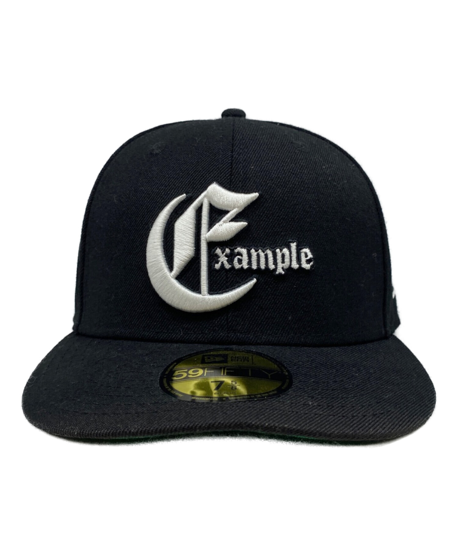 EXAMPLE (エグザンプル) New Era (ニューエラ) キャップ ブラック サイズ:7 5/8（60.6cm）