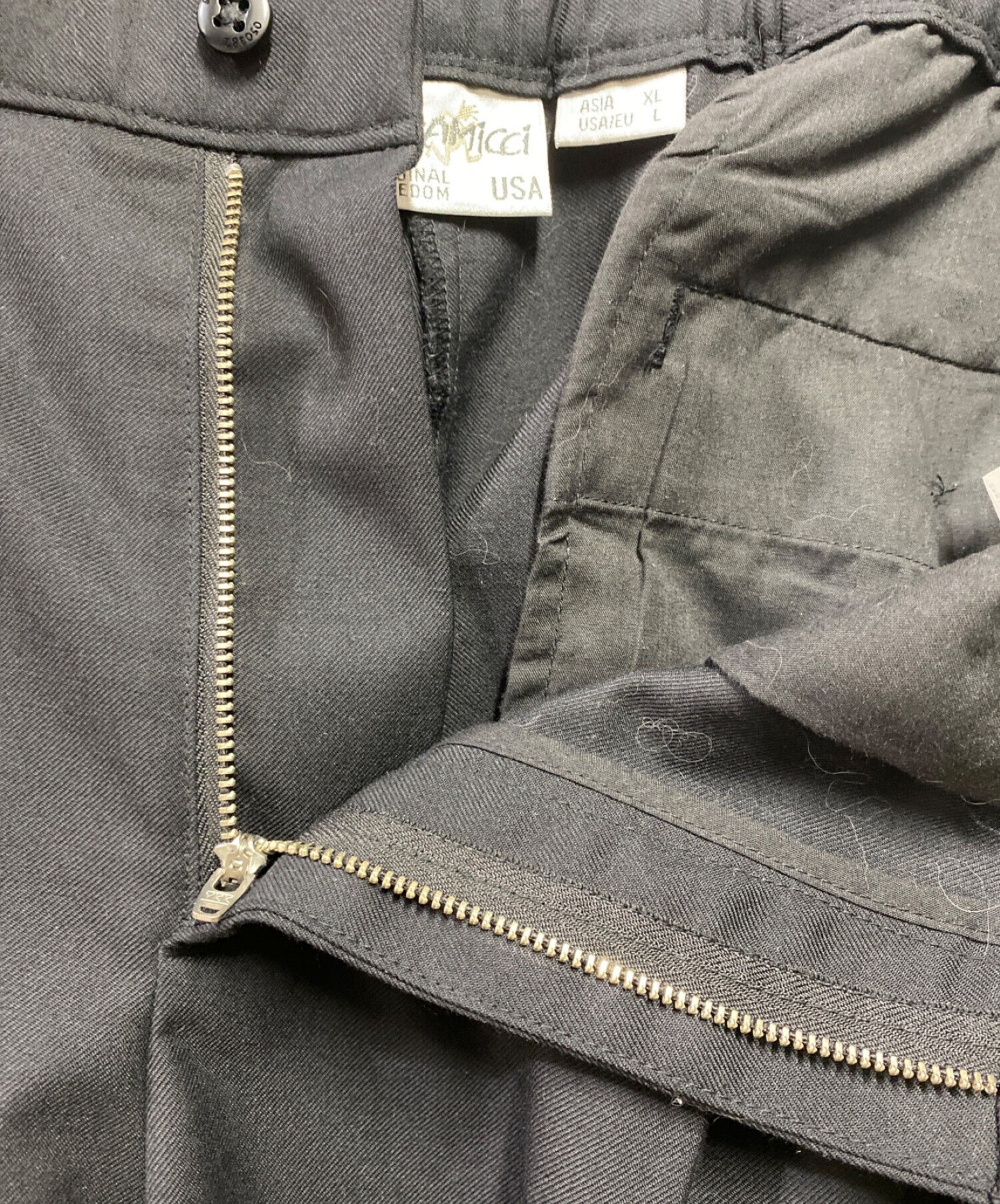 中古・古着通販】GRAMICCI (グラミチ) SOPHNET. (ソフネット) CORDURA WOOL 1TUCK WIDE  VENTILATION PANTS ブラック サイズ:USA/L｜ブランド・古着通販 トレファク公式【TREFAC FASHION】スマホサイト